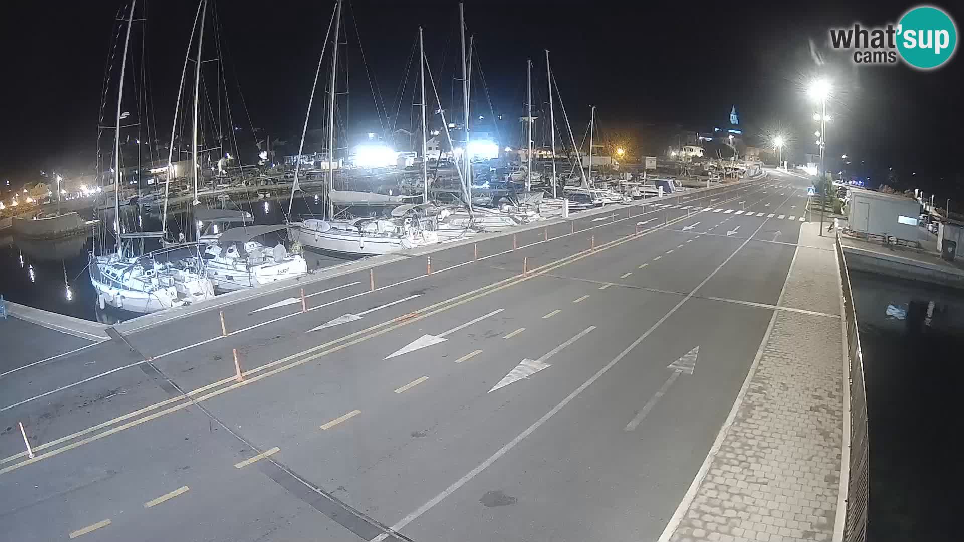 Dalmacia Tkon Transportar- webcams Croacia