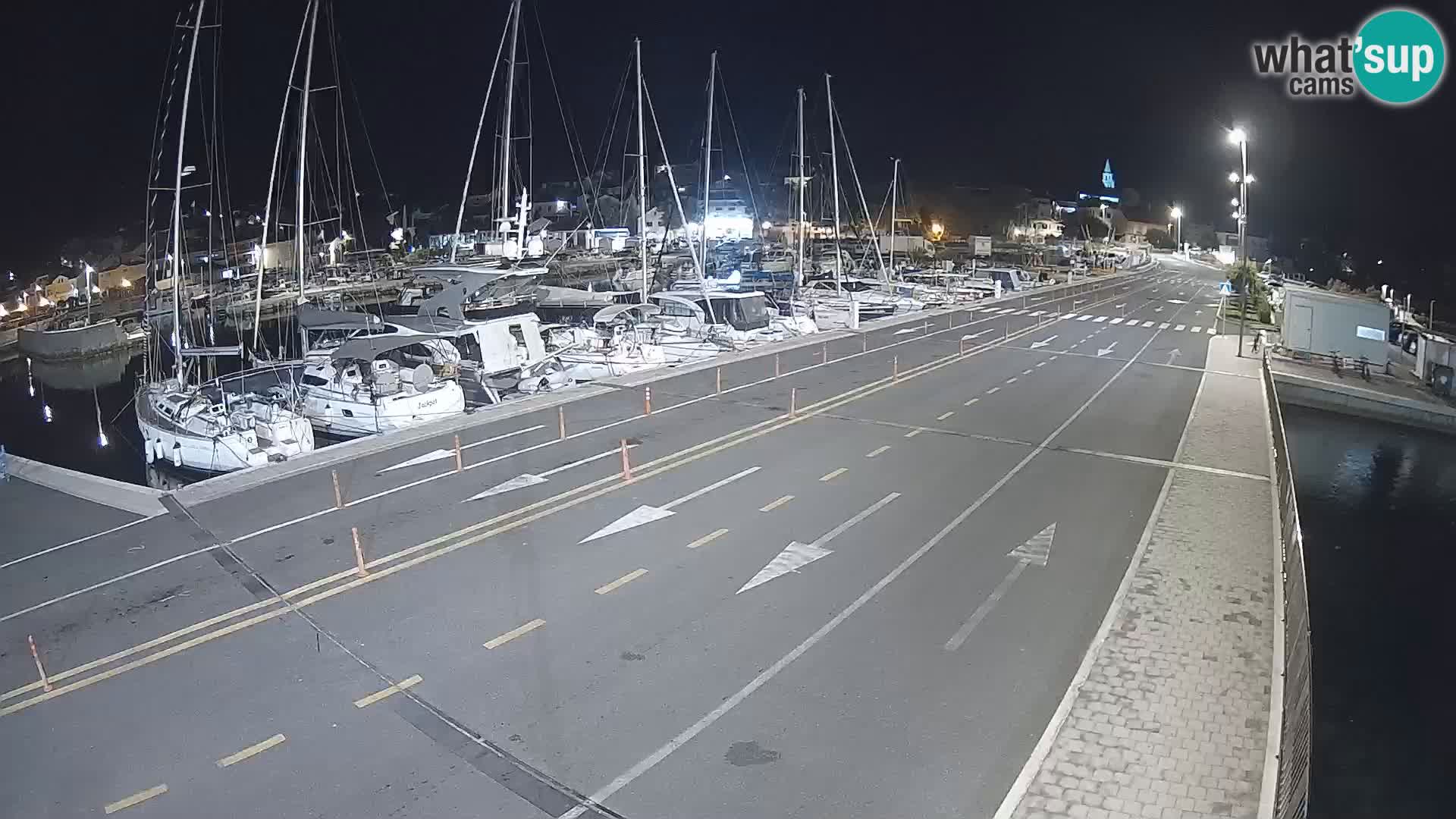 Dalmacia Tkon Transportar- webcams Croacia