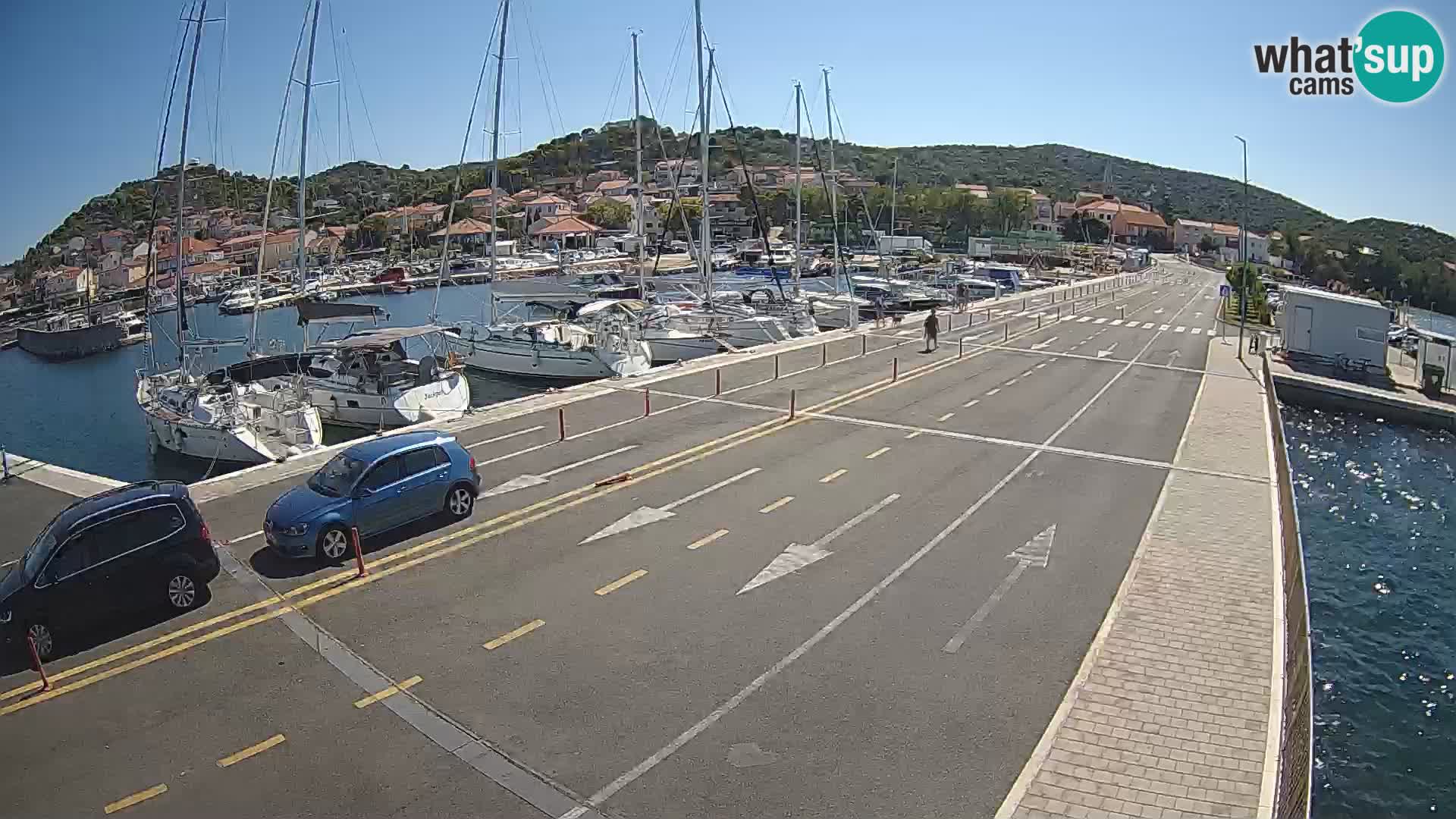Dalmazia traghetto Tkon – webcam Croazia