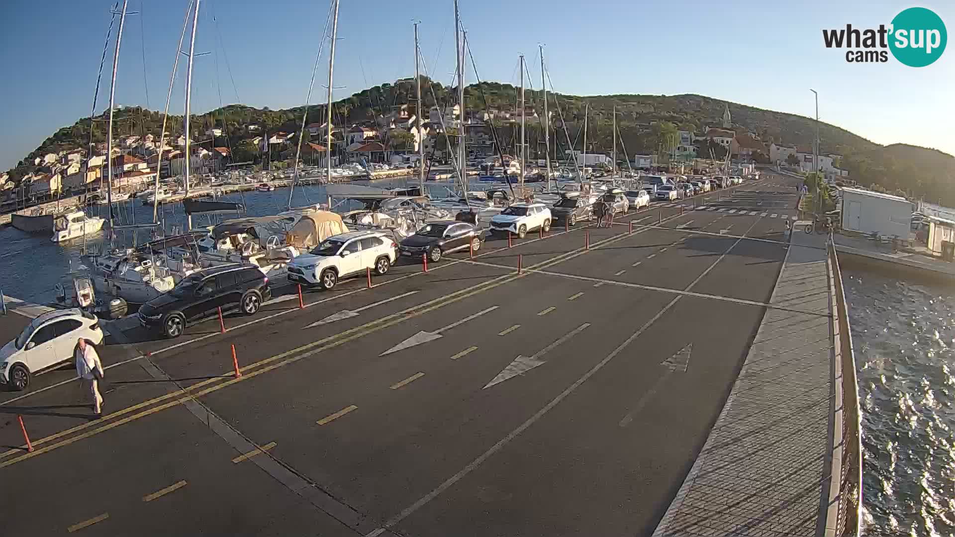 Dalmazia traghetto Tkon – webcam Croazia