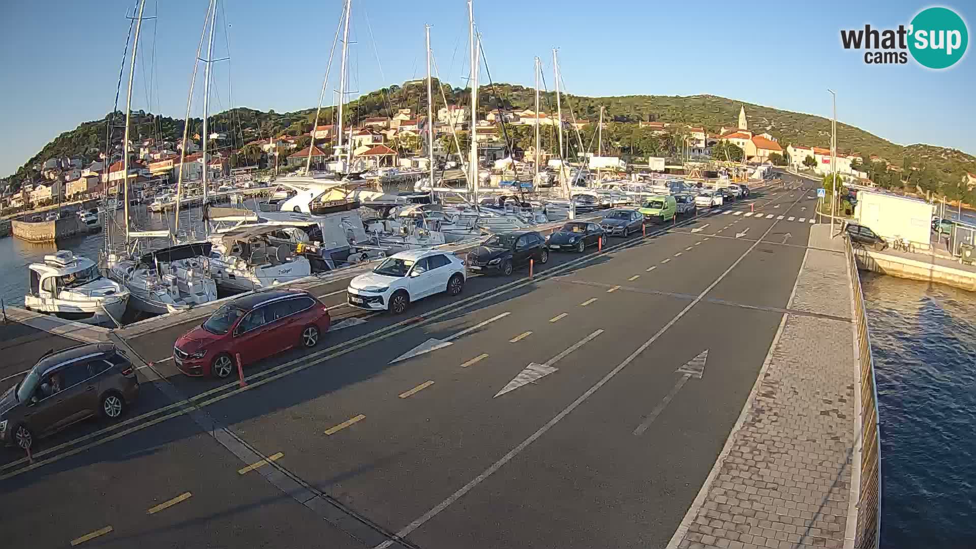 Dalmatien Tkon Fähre – Webcams Kroatien
