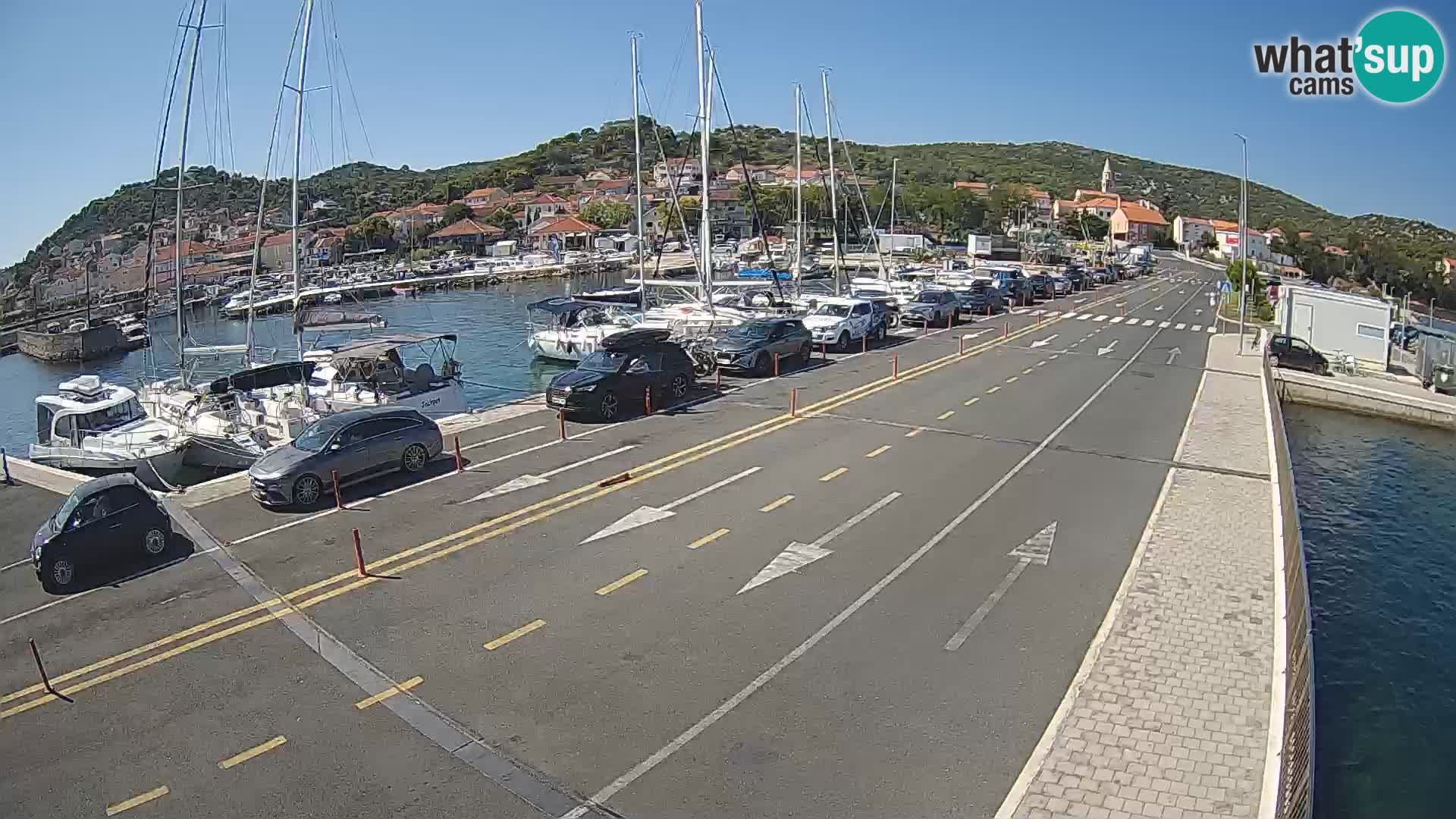 Dalmacija Trajekt Tkon – spletne kamere Hrvaška