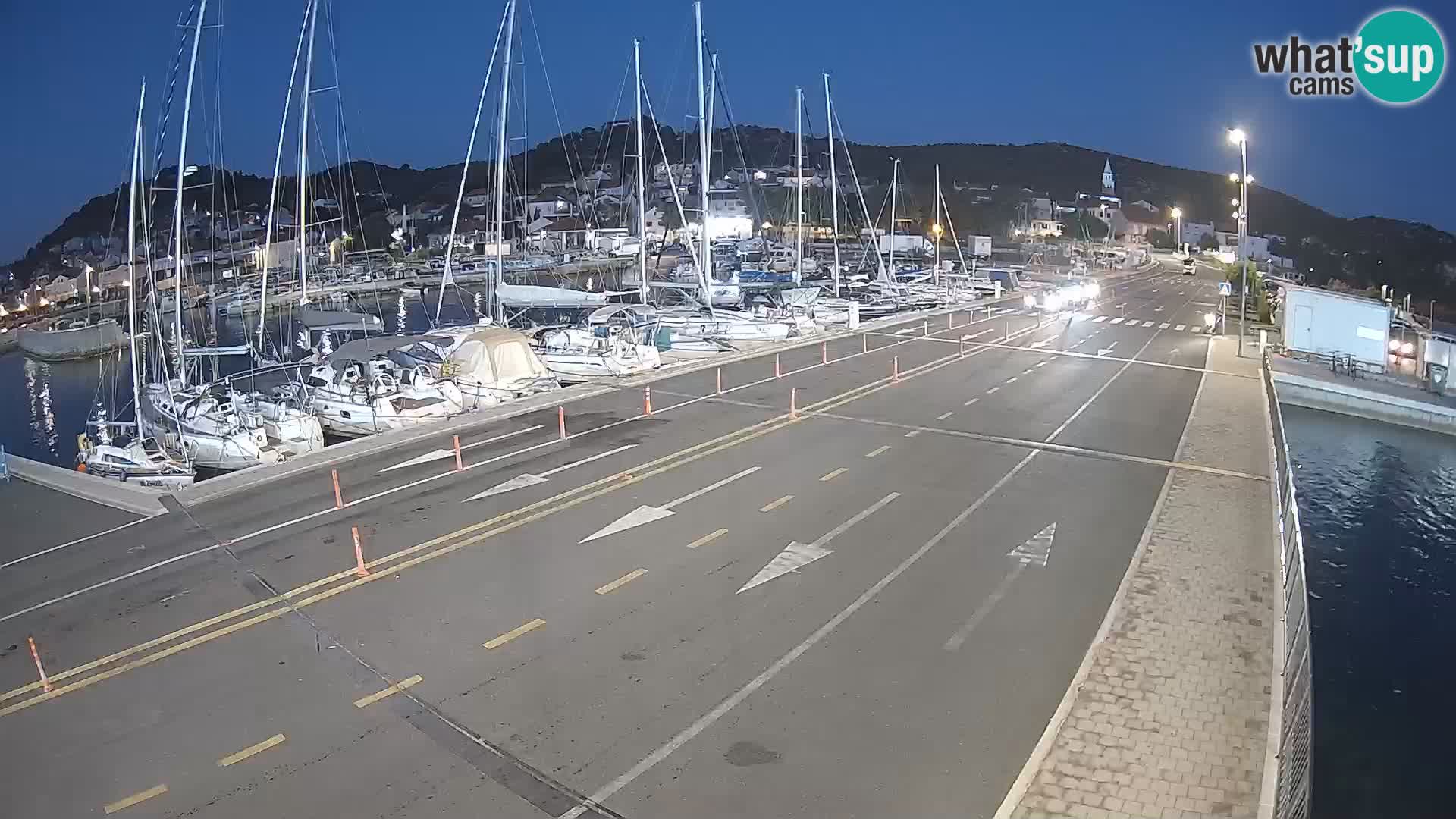 Dalmatia Tkon Ferry – webcams Croatia