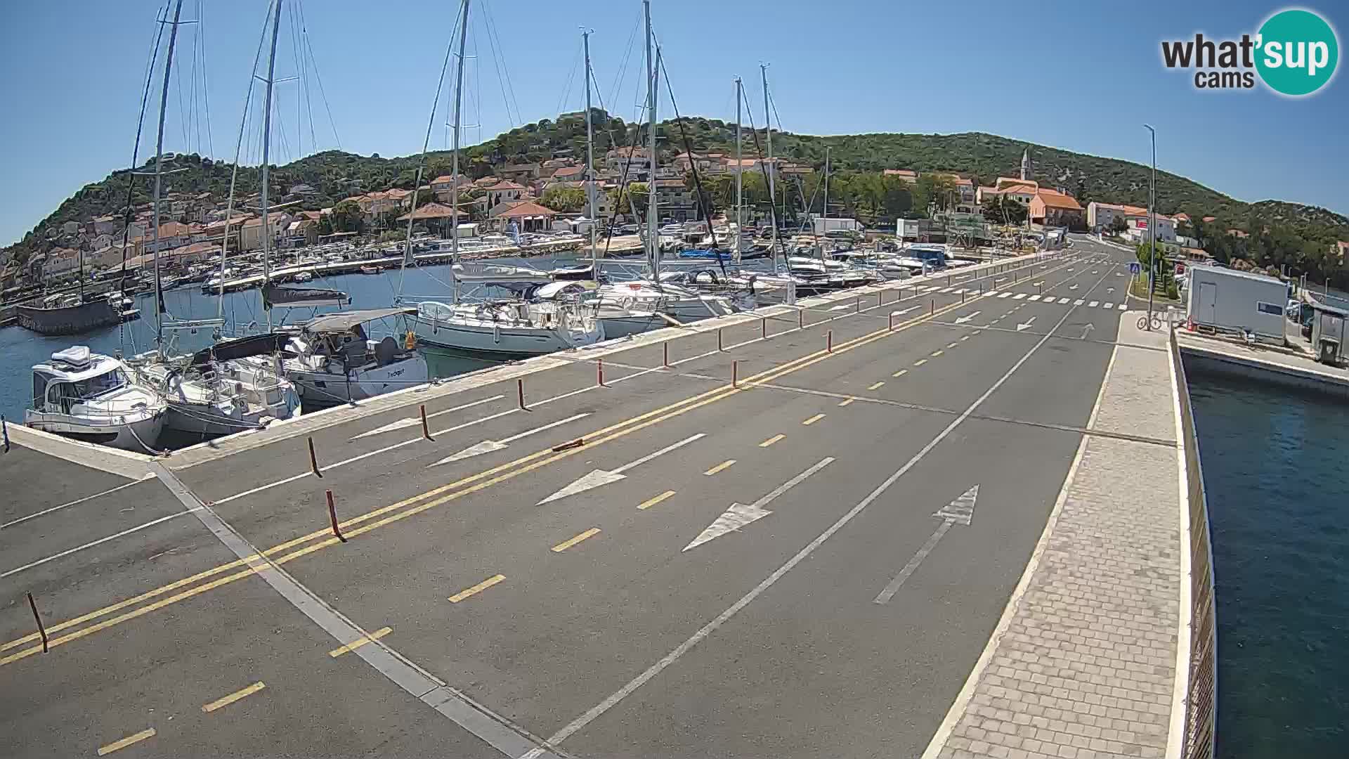 Dalmatien Tkon Fähre – Webcams Kroatien