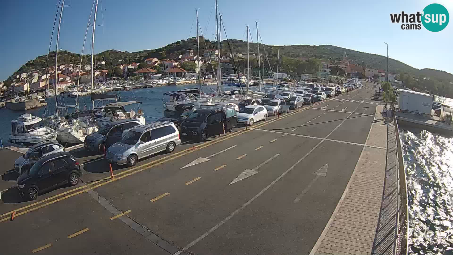 Dalmatien Tkon Fähre – Webcams Kroatien