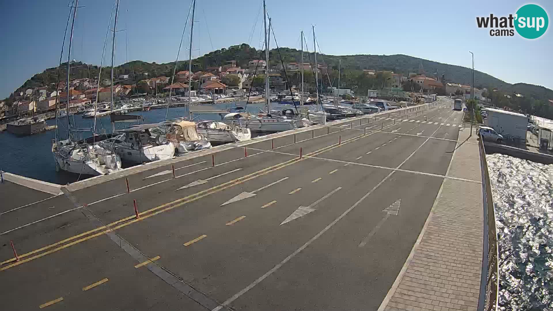 Dalmatia Tkon Ferry – webcams Croatia