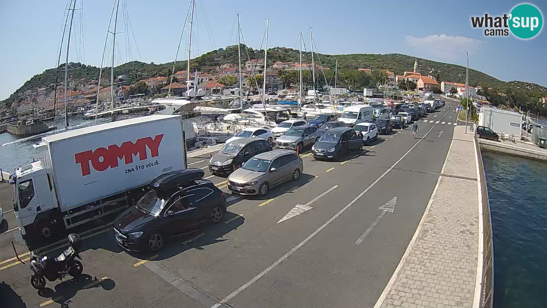Dalmazia traghetto Tkon – webcam Croazia