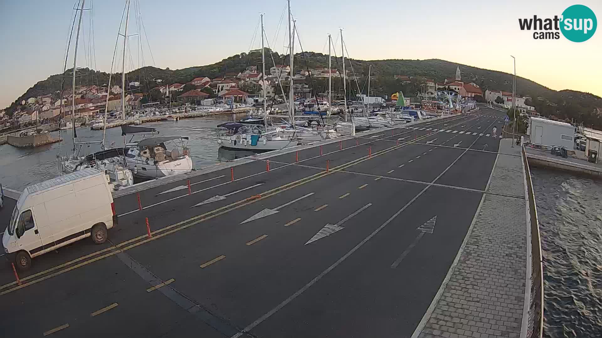 Dalmazia traghetto Tkon – webcam Croazia