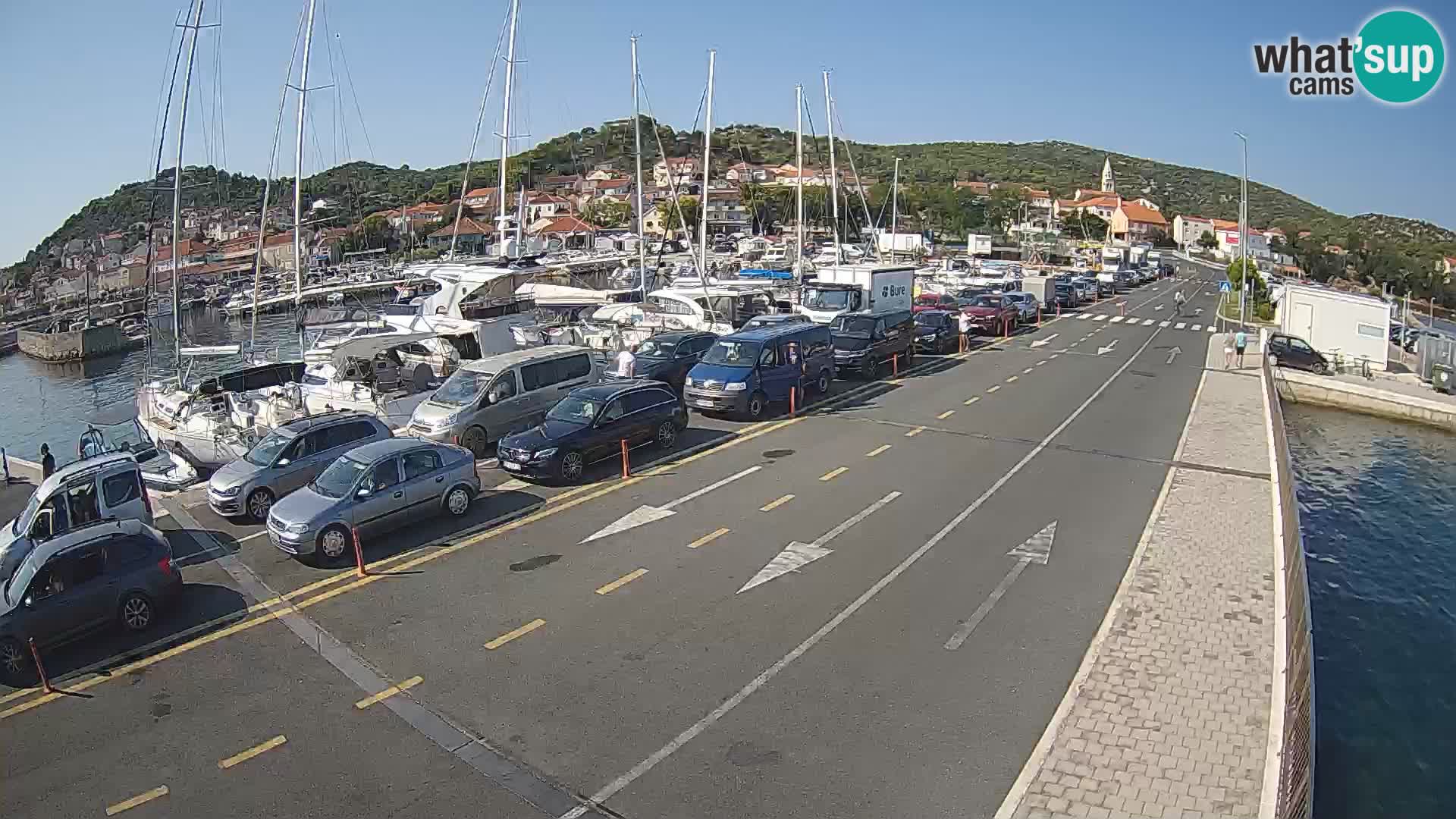 Dalmatia Tkon Ferry – webcams Croatia