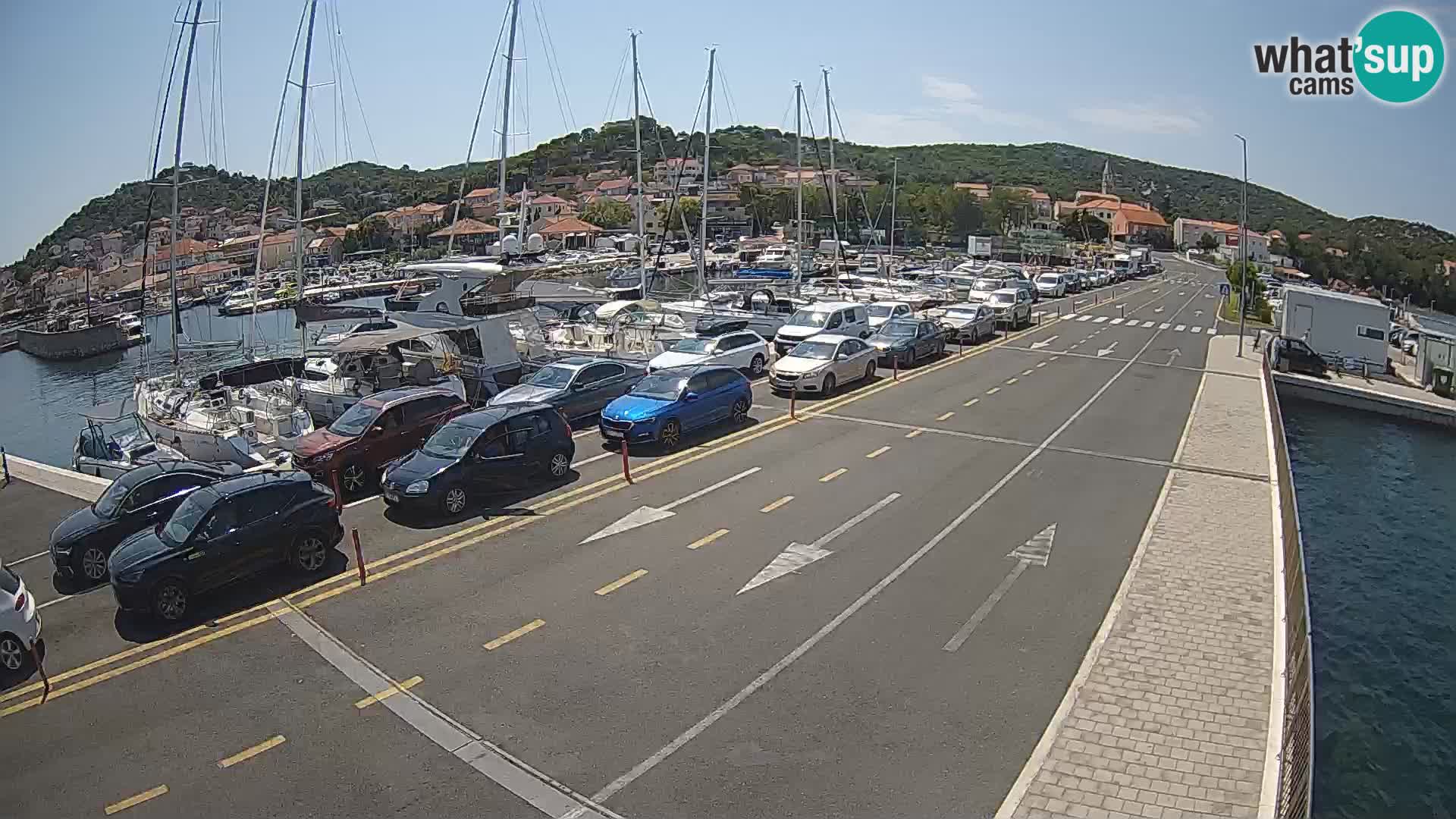 Dalmatia Tkon Ferry – webcams Croatia