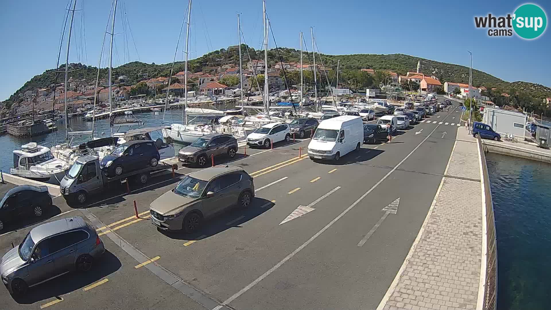 Dalmatien Tkon Fähre – Webcams Kroatien