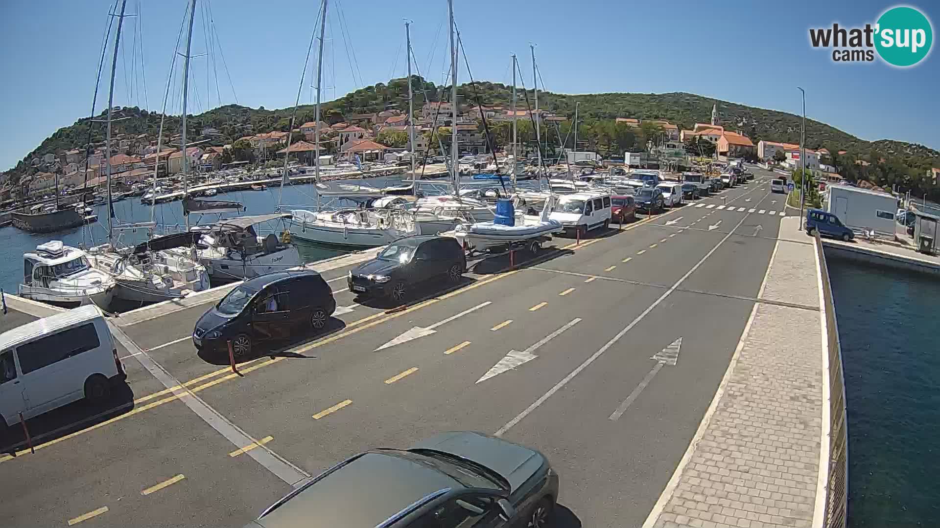 Dalmacija Trajekt Tkon – spletne kamere Hrvaška