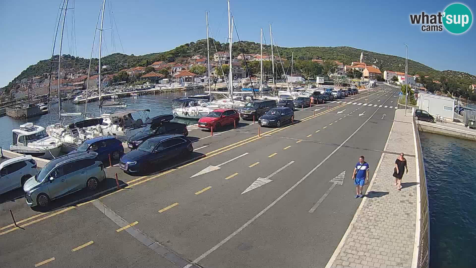 Trajekt Dalmacija Tkon – web kamere Hrvatska