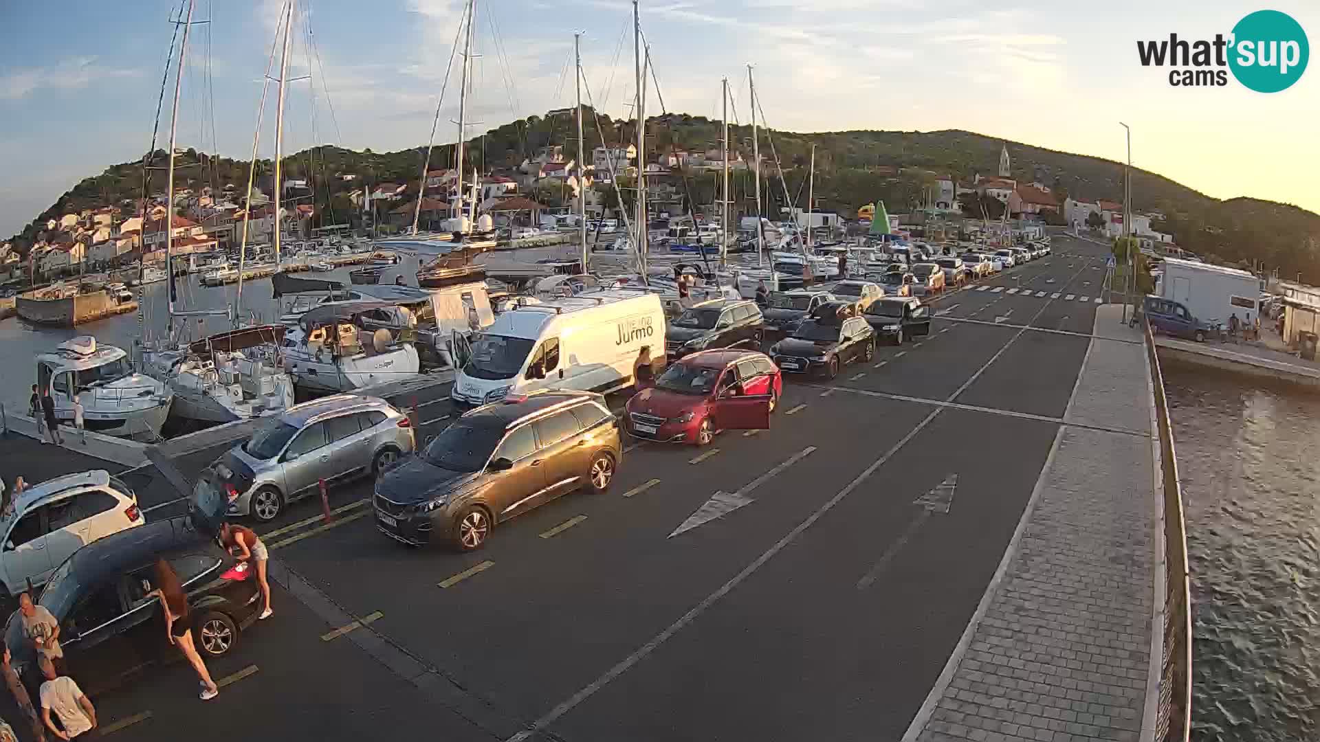 Dalmazia traghetto Tkon – webcam Croazia