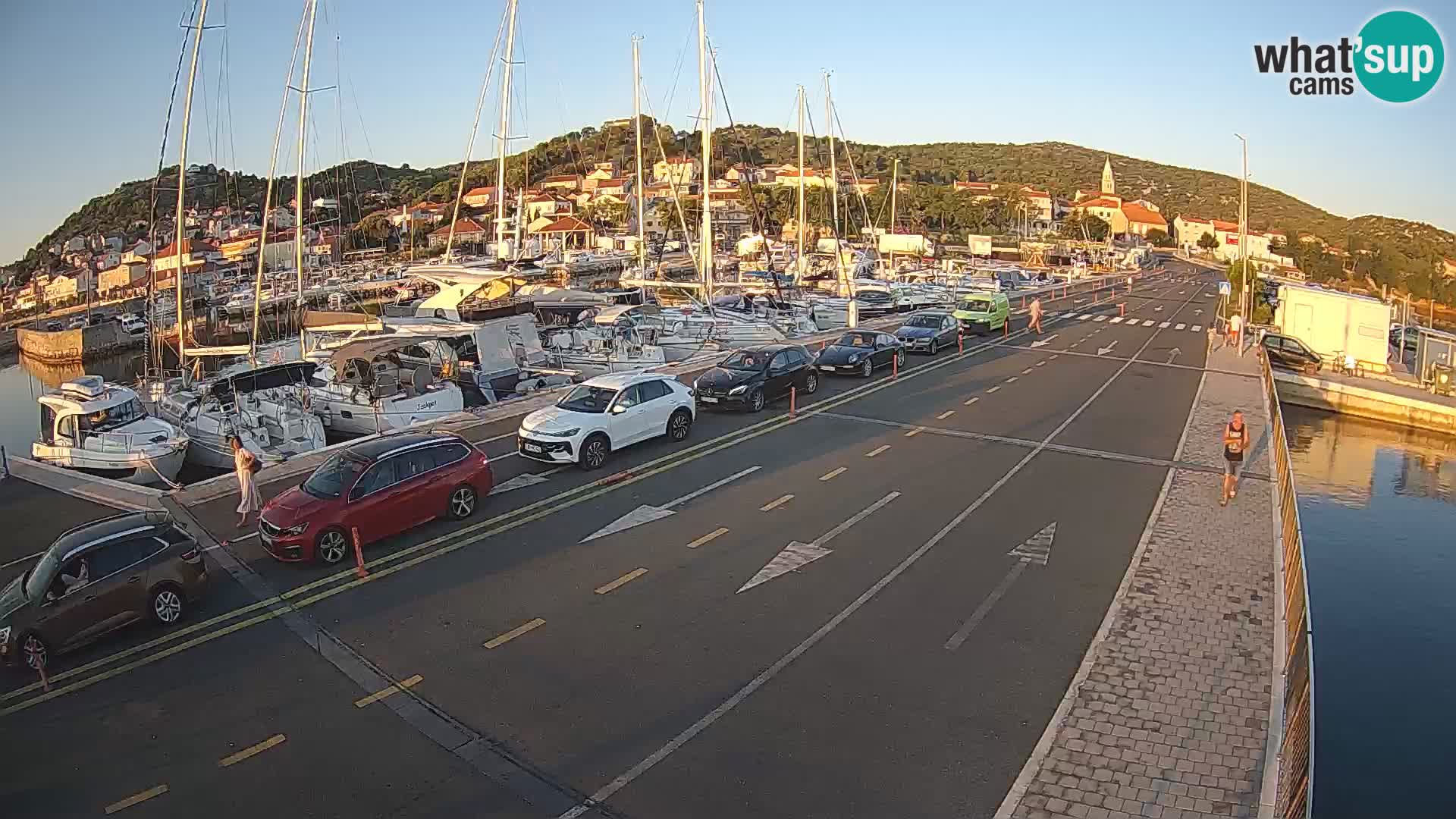 Dalmatien Tkon Fähre – Webcams Kroatien
