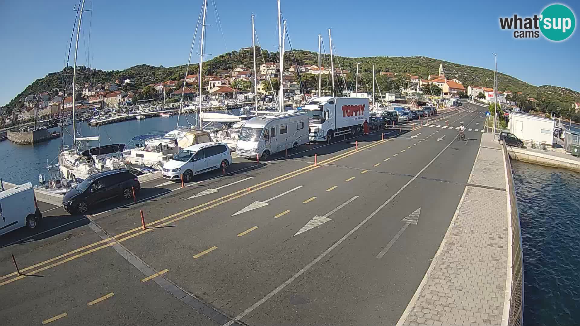Dalmatien Tkon Fähre – Webcams Kroatien