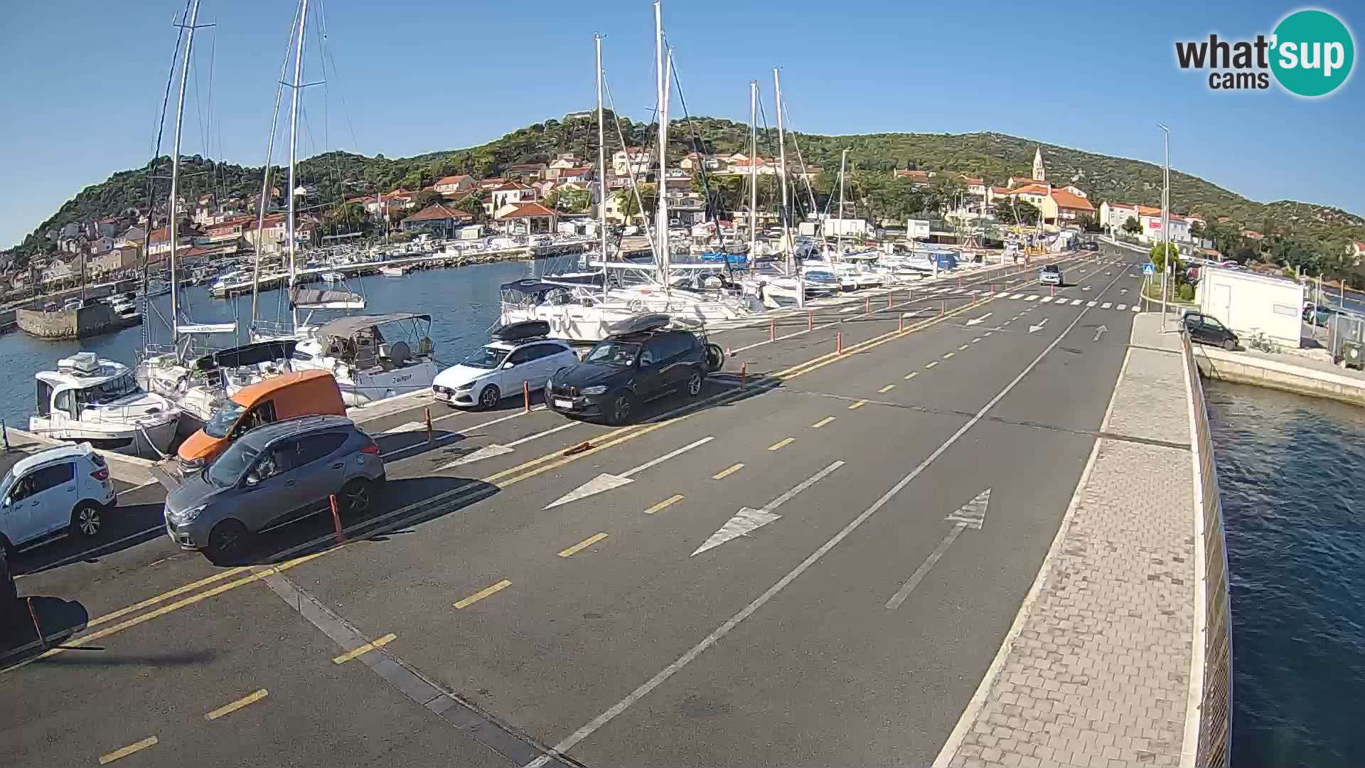 Dalmatia Tkon Ferry – webcams Croatia