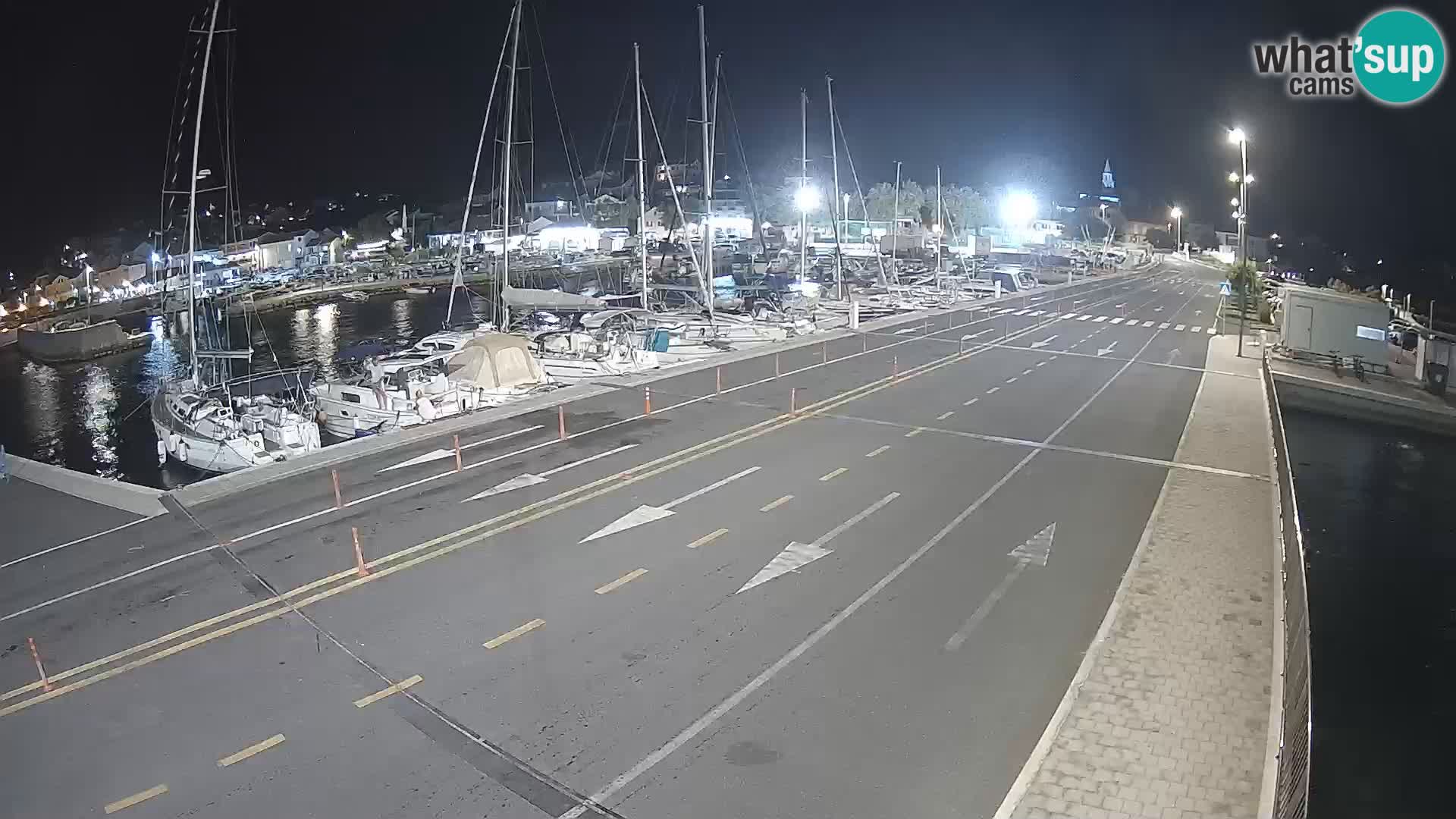 Dalmacia Tkon Transportar- webcams Croacia
