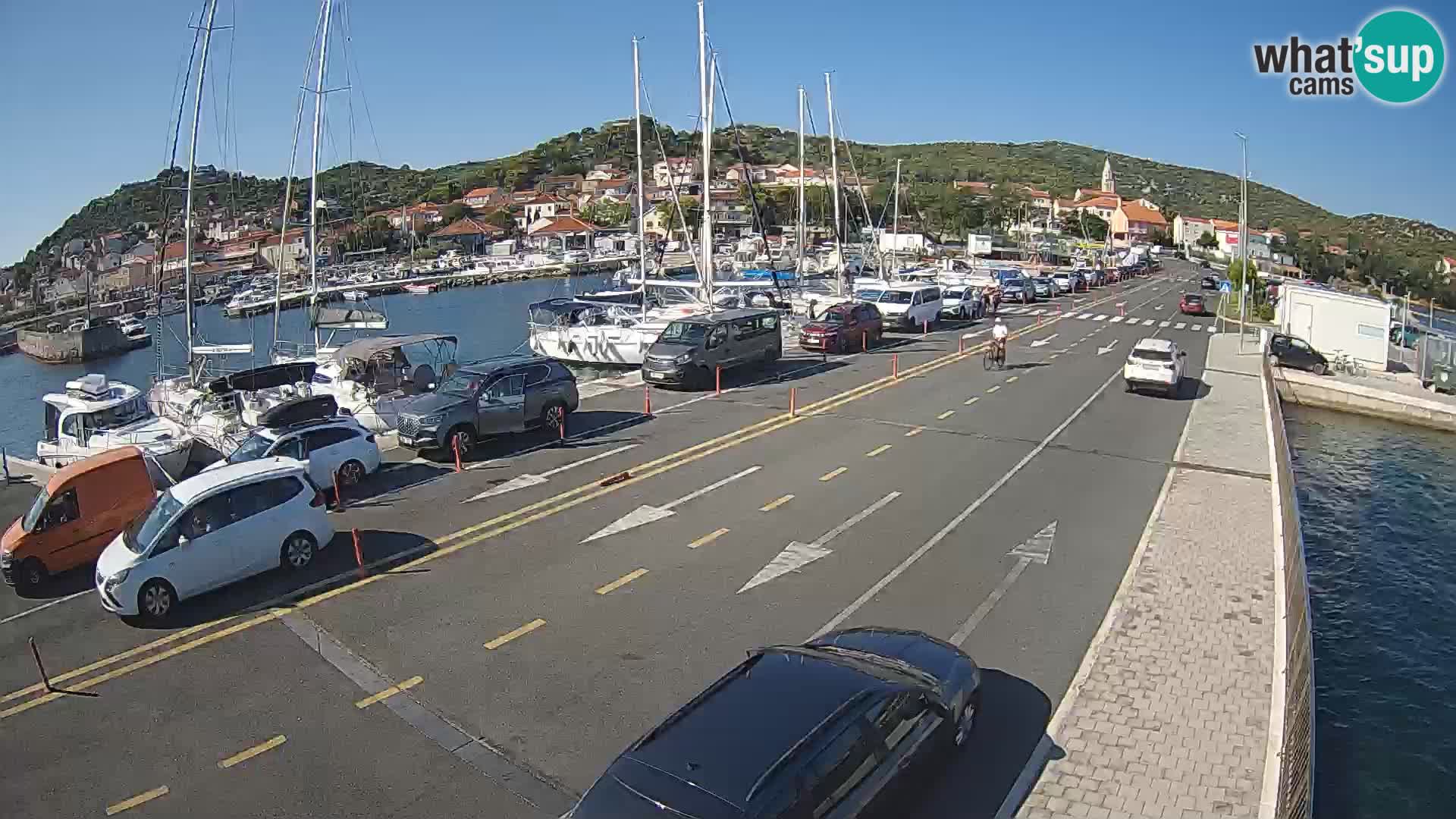 Dalmatia Tkon Ferry – webcams Croatia