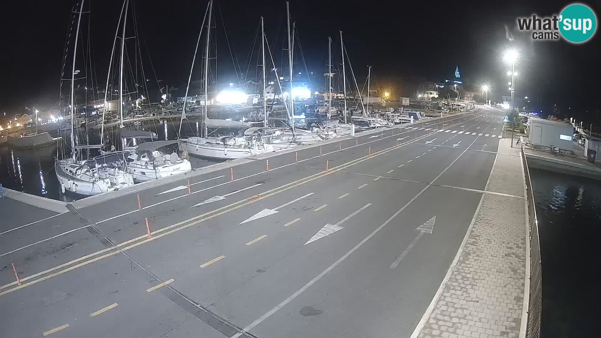 Dalmatia Tkon Ferry – webcams Croatia