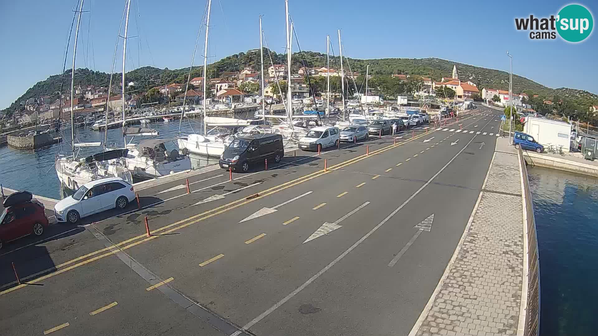 Dalmazia traghetto Tkon – webcam Croazia