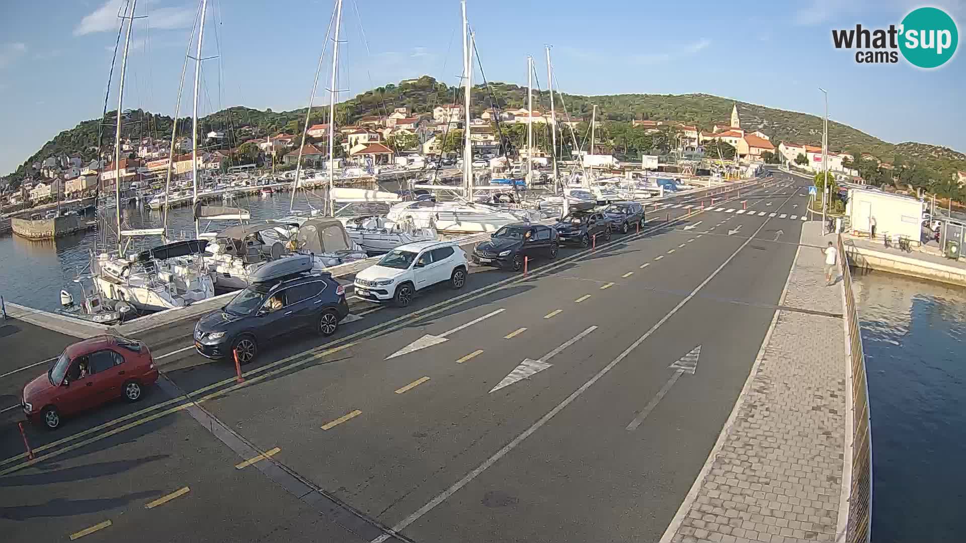 Dalmatia Tkon Ferry – webcams Croatia