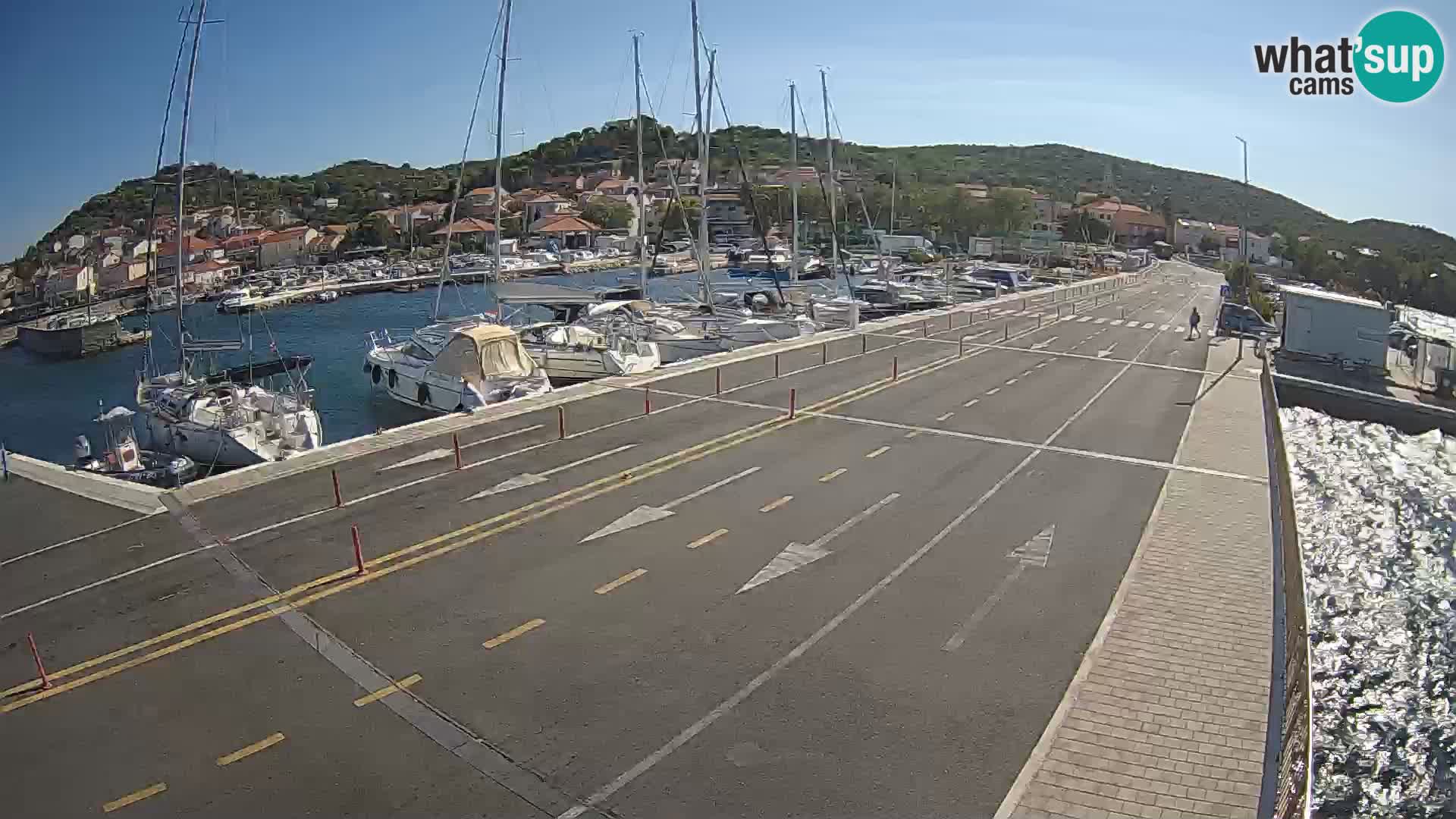 Dalmatien Tkon Fähre – Webcams Kroatien