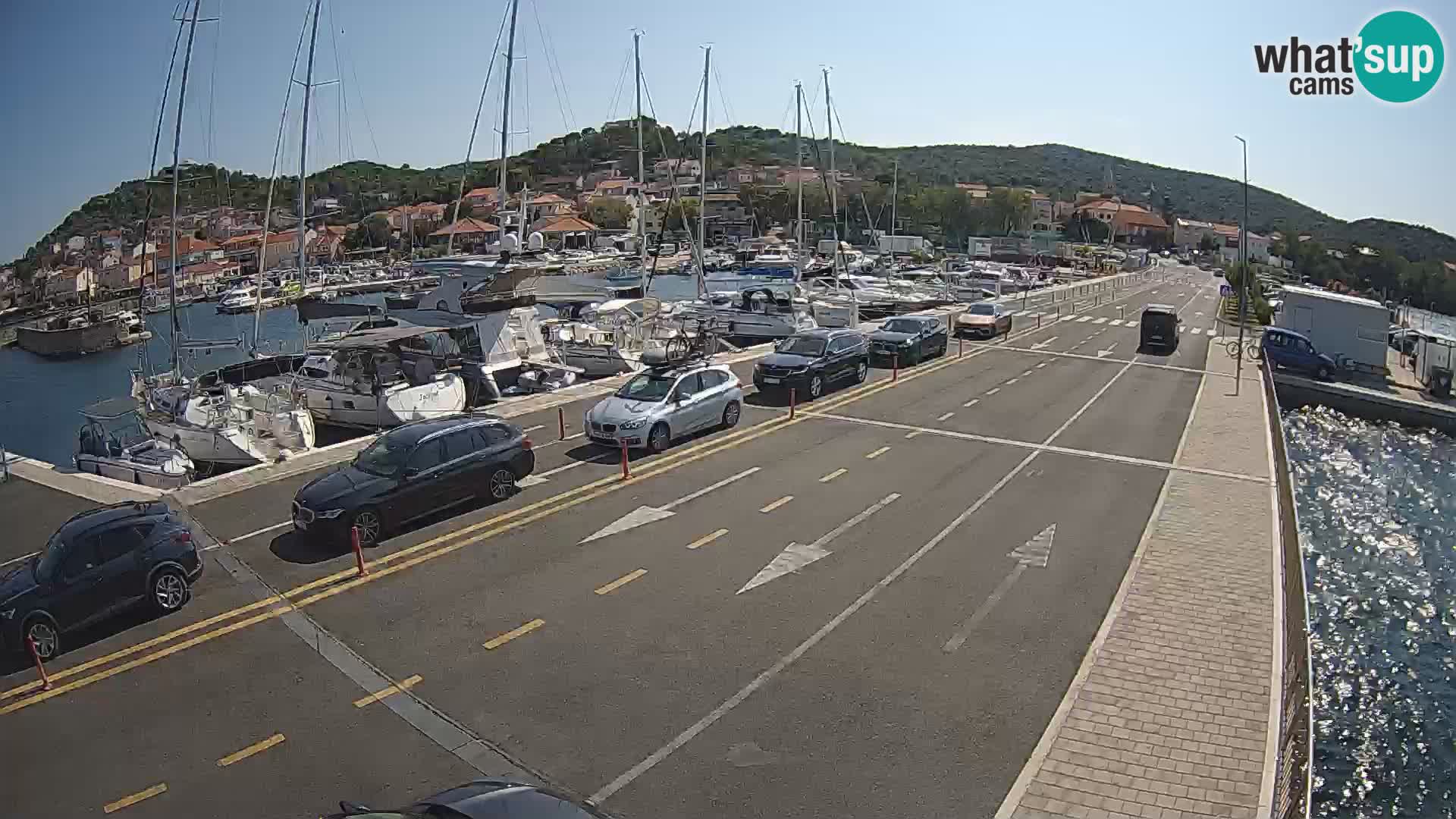 Dalmatia Tkon Ferry – webcams Croatia