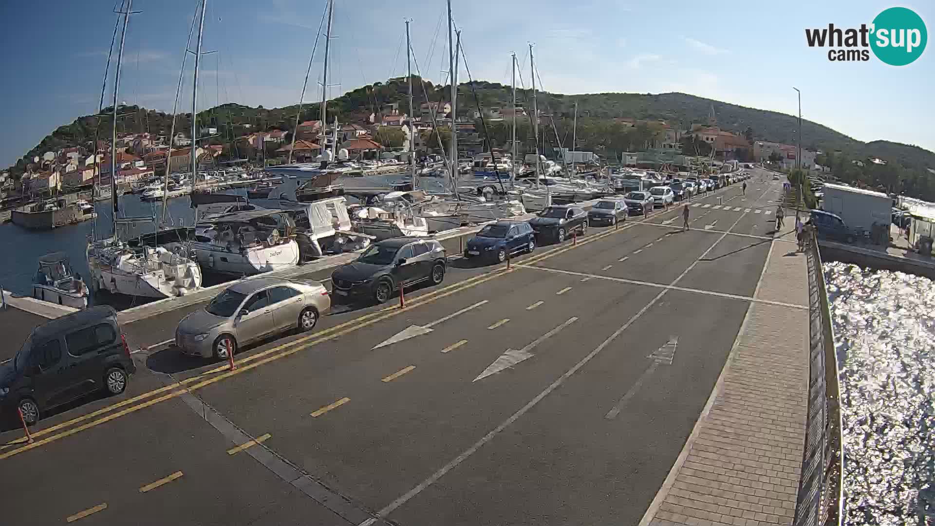 Dalmazia traghetto Tkon – webcam Croazia