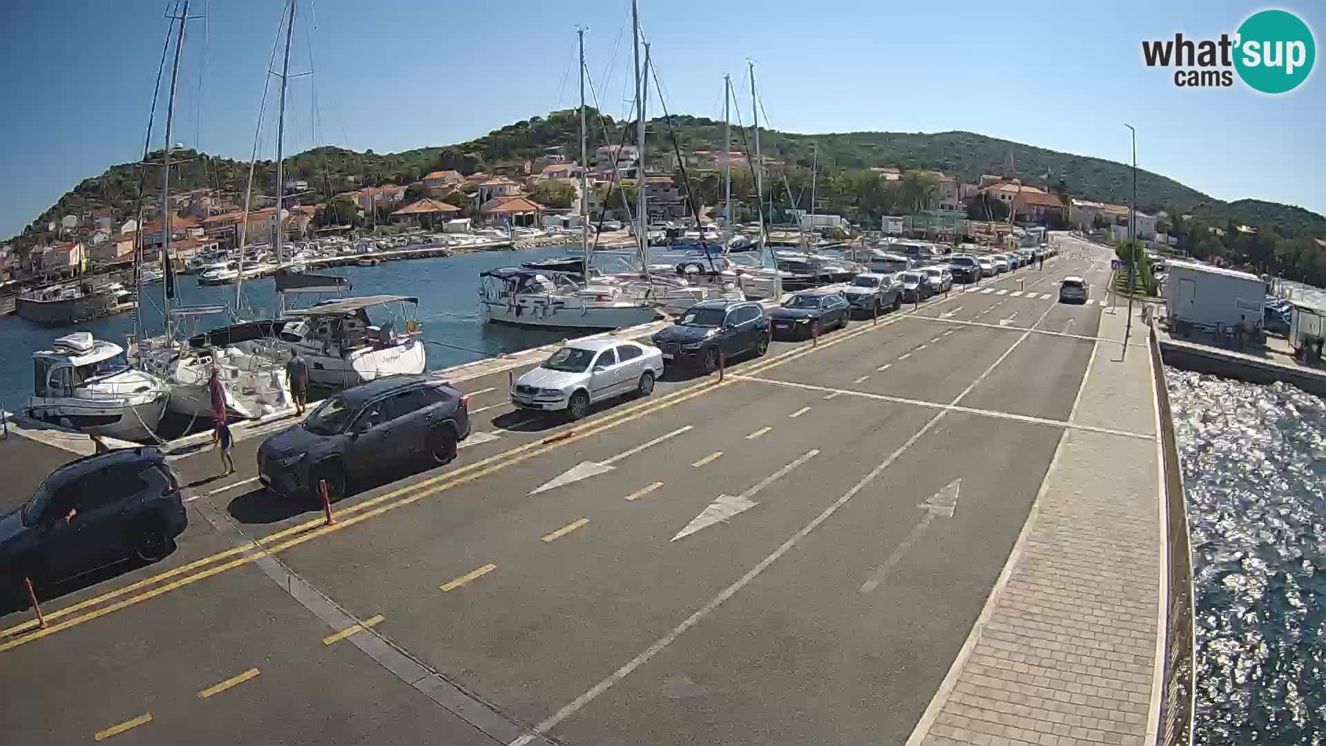 Dalmatia Tkon Ferry – webcams Croatia
