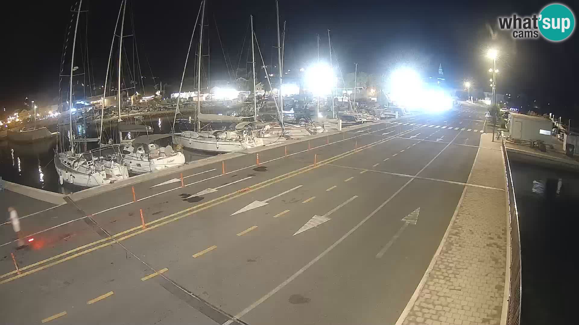 Dalmazia traghetto Tkon – webcam Croazia