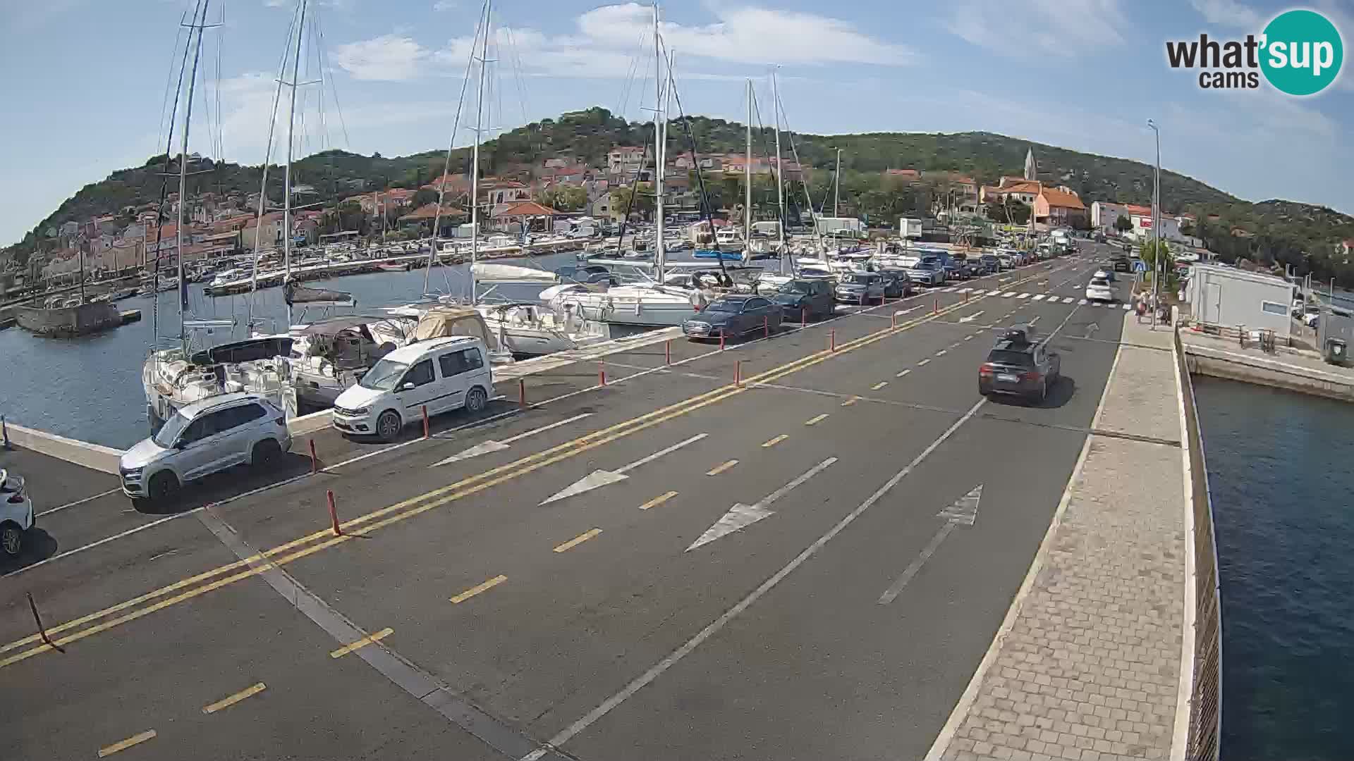 Dalmatie Tkon Traversier – webcams Croatie