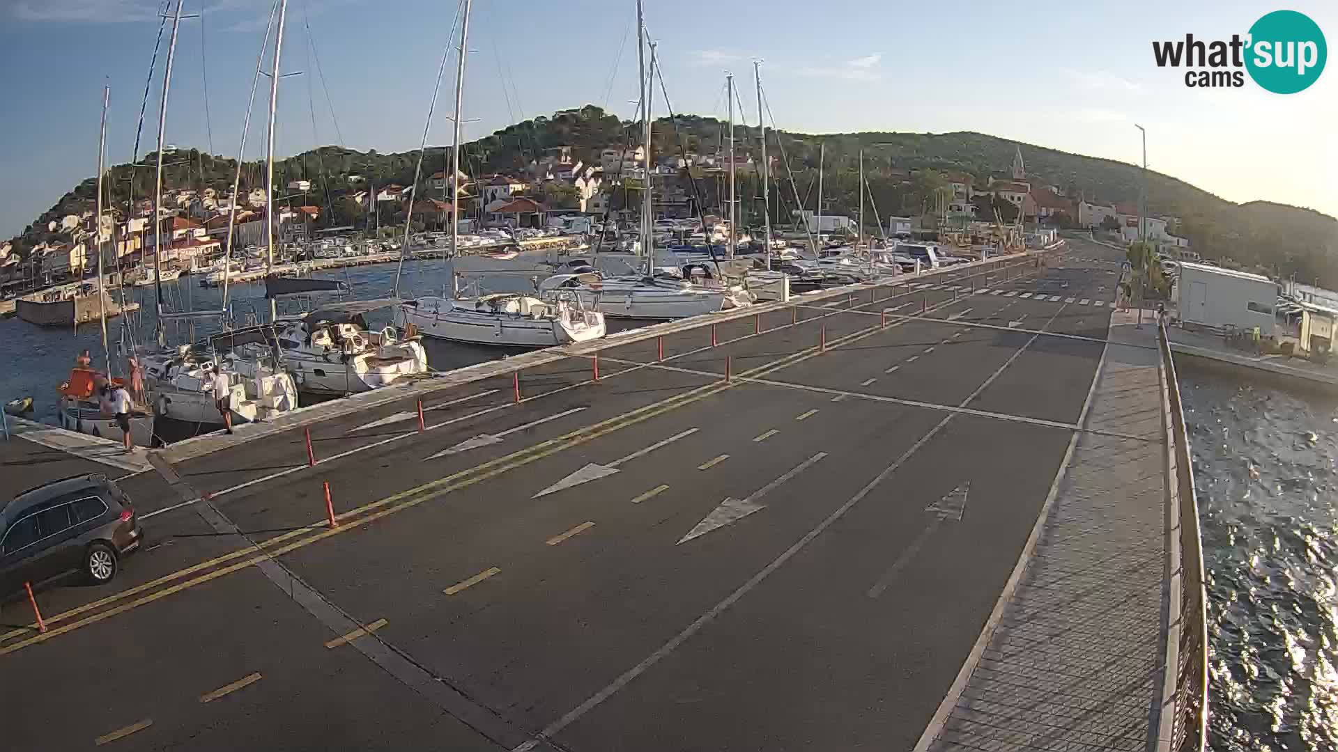 Dalmatien Tkon Fähre – Webcams Kroatien