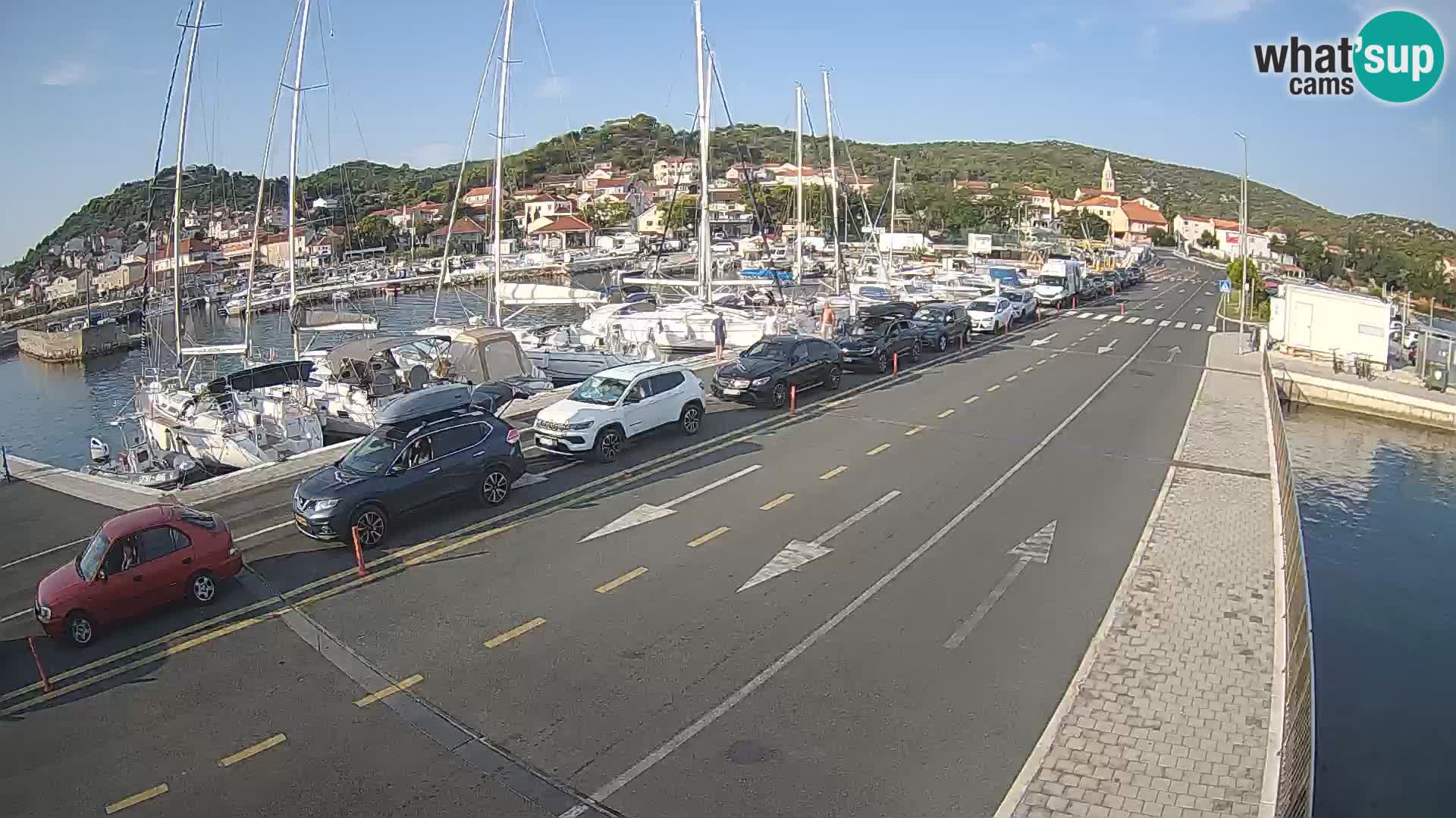 Dalmatien Tkon Fähre – Webcams Kroatien
