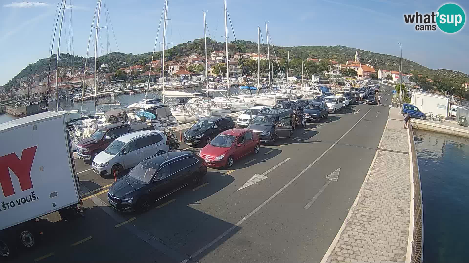 Dalmatien Tkon Fähre – Webcams Kroatien