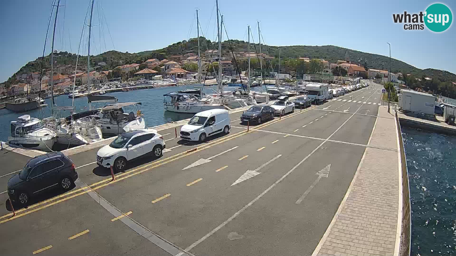 Dalmatia Tkon Ferry – webcams Croatia