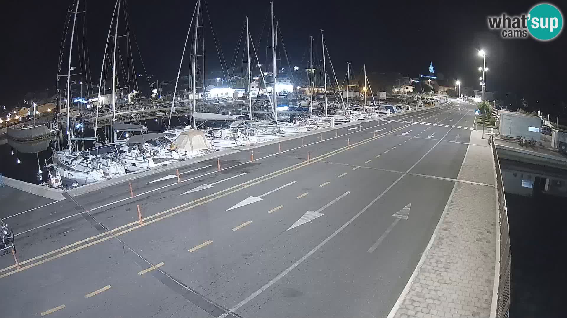 Dalmacia Tkon Transportar- webcams Croacia