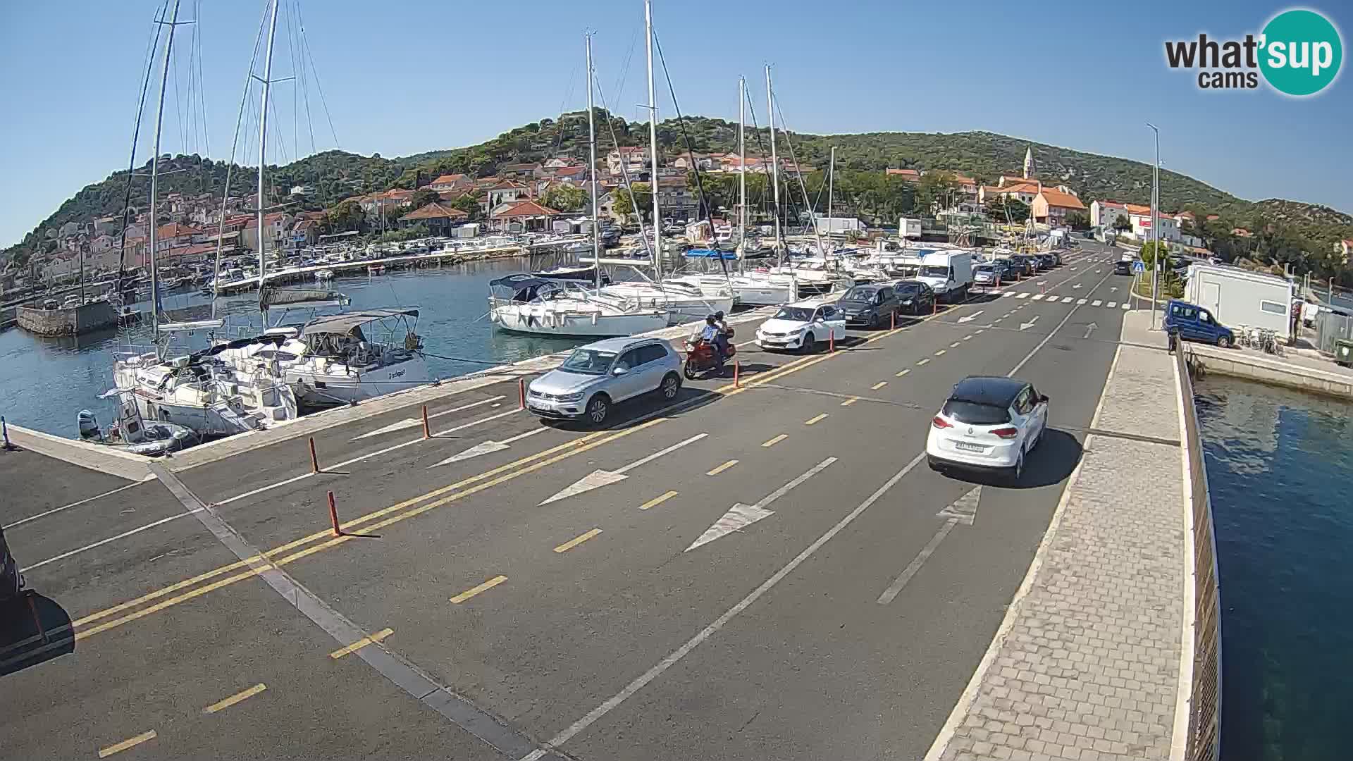 Dalmazia traghetto Tkon – webcam Croazia