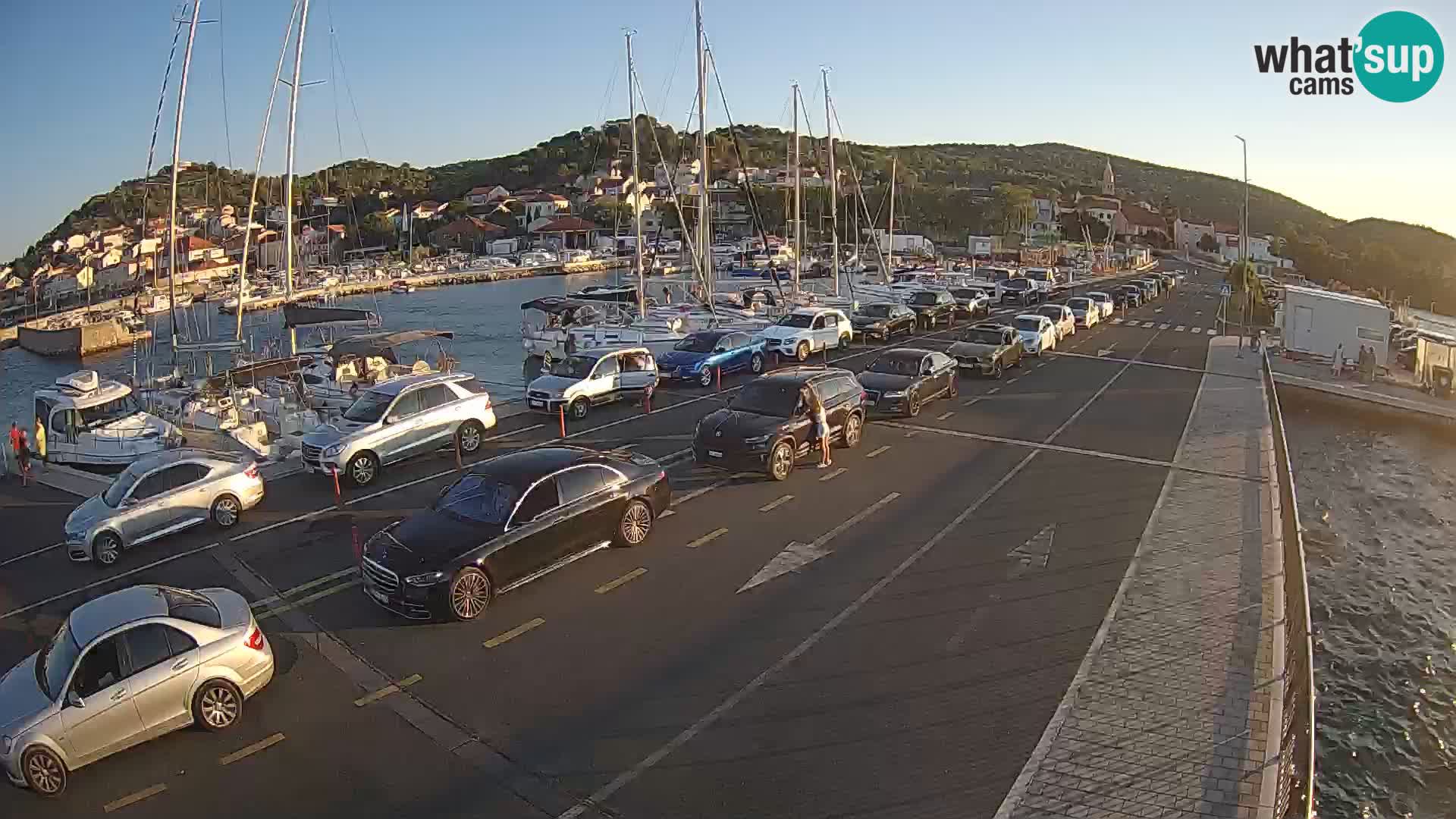 Dalmatien Tkon Fähre – Webcams Kroatien