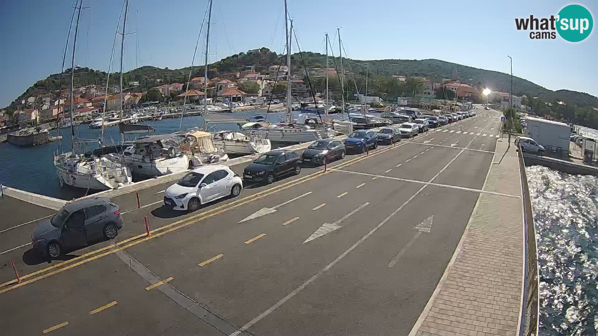 Dalmazia traghetto Tkon – webcam Croazia