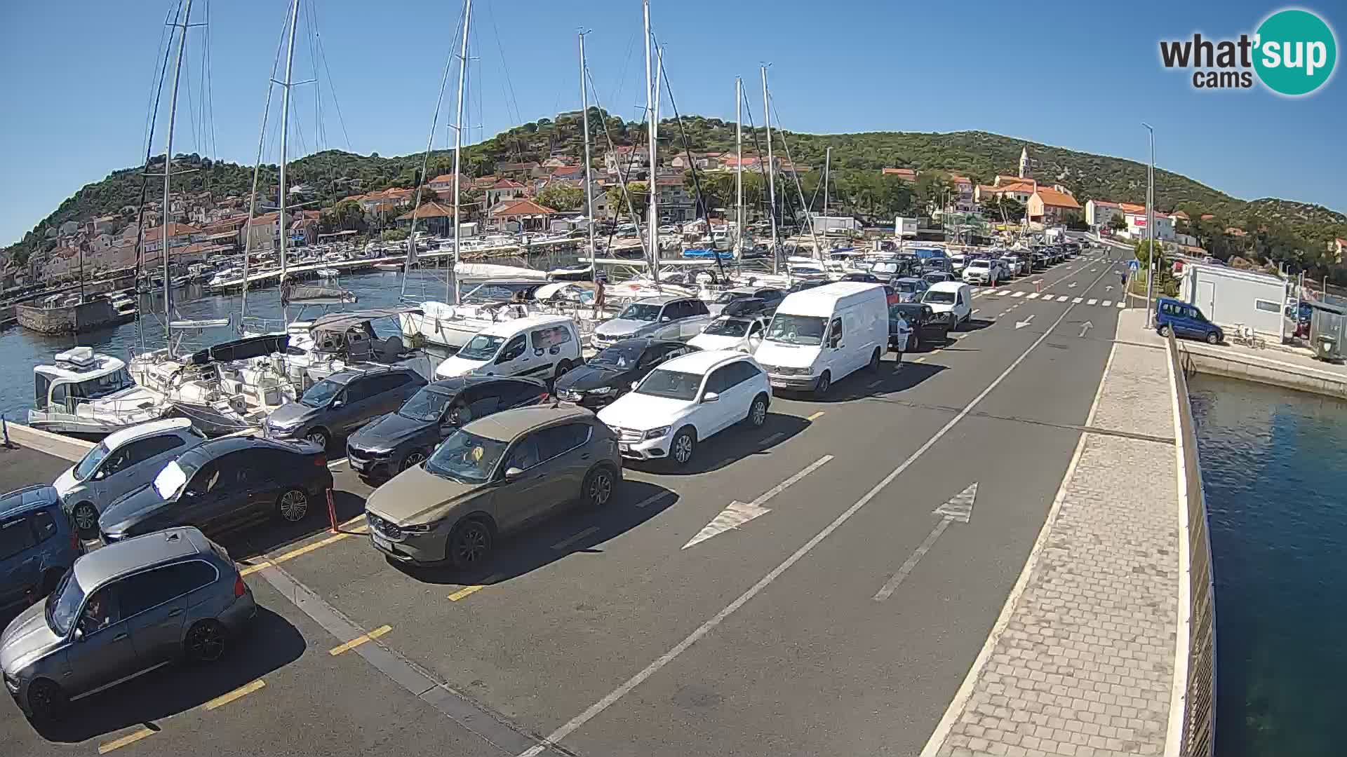 Dalmatia Tkon Ferry – webcams Croatia