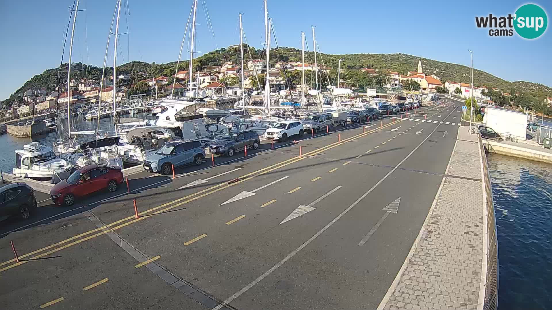 Dalmazia traghetto Tkon – webcam Croazia