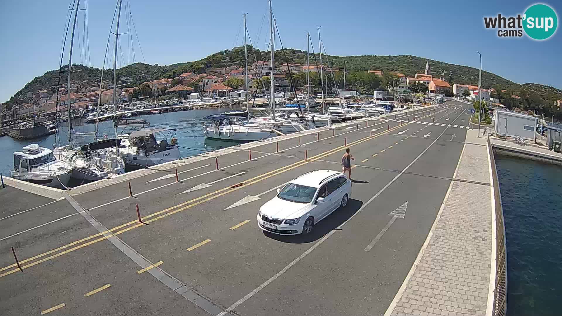 Dalmatien Tkon Fähre – Webcams Kroatien