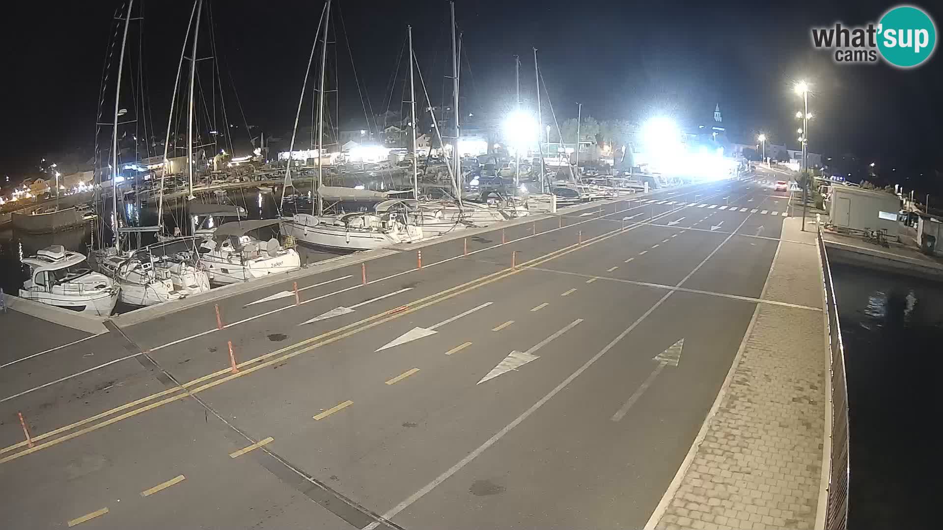 Dalmatia Tkon Ferry – webcams Croatia