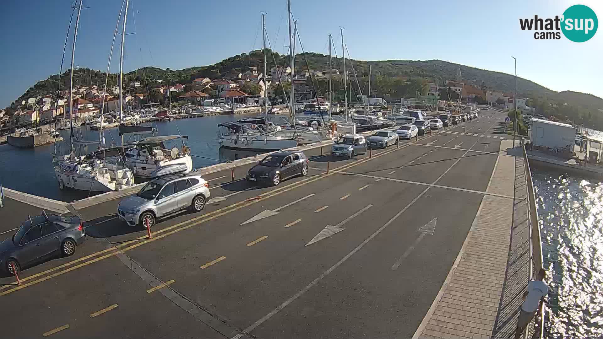 Dalmatien Tkon Fähre – Webcams Kroatien