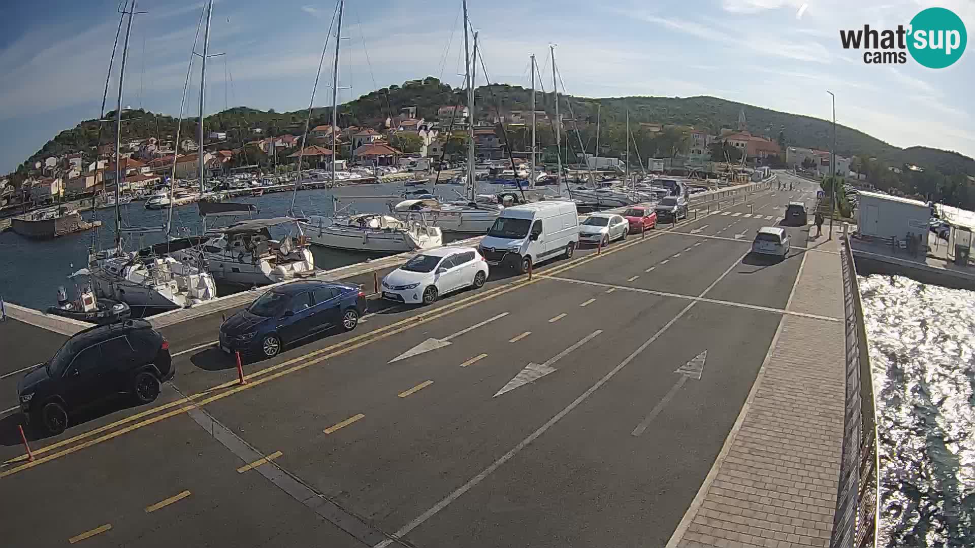 Dalmatia Tkon Ferry – webcams Croatia