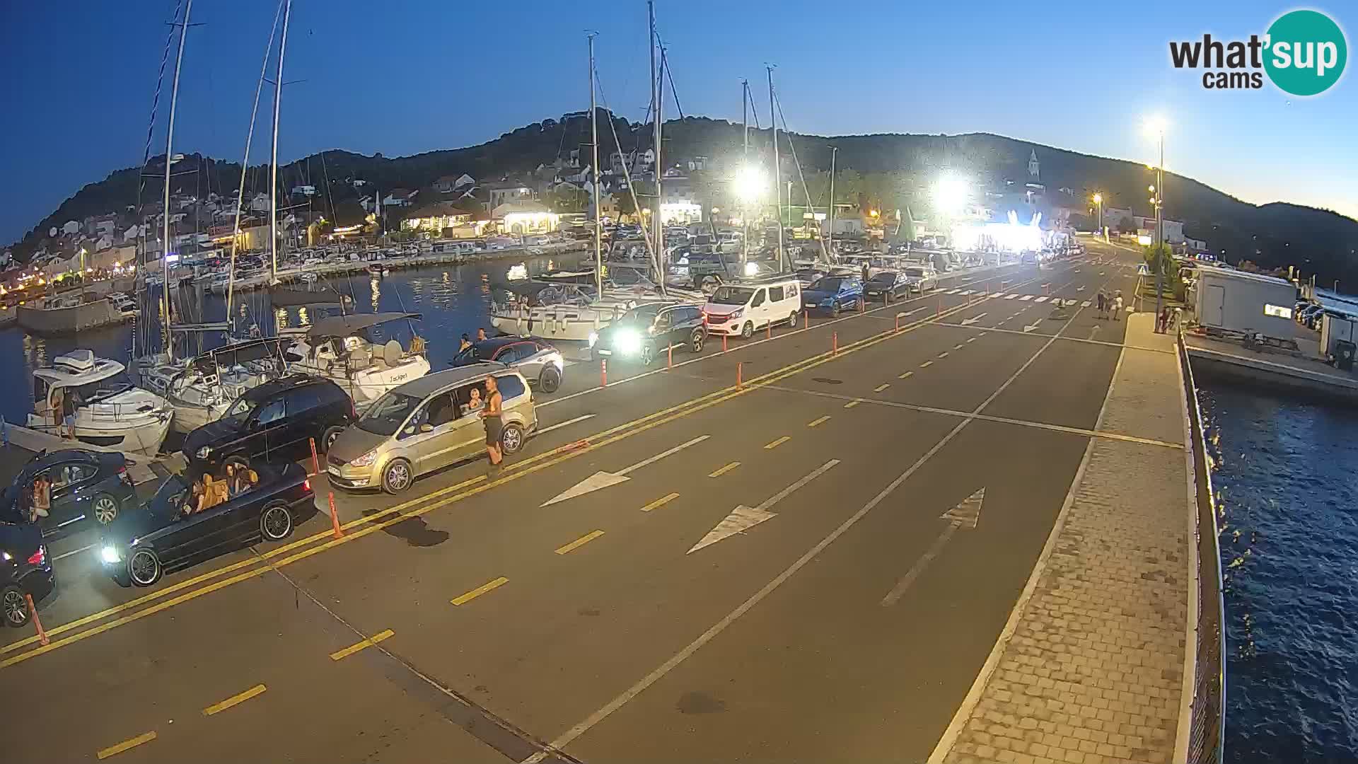 Dalmatien Tkon Fähre – Webcams Kroatien