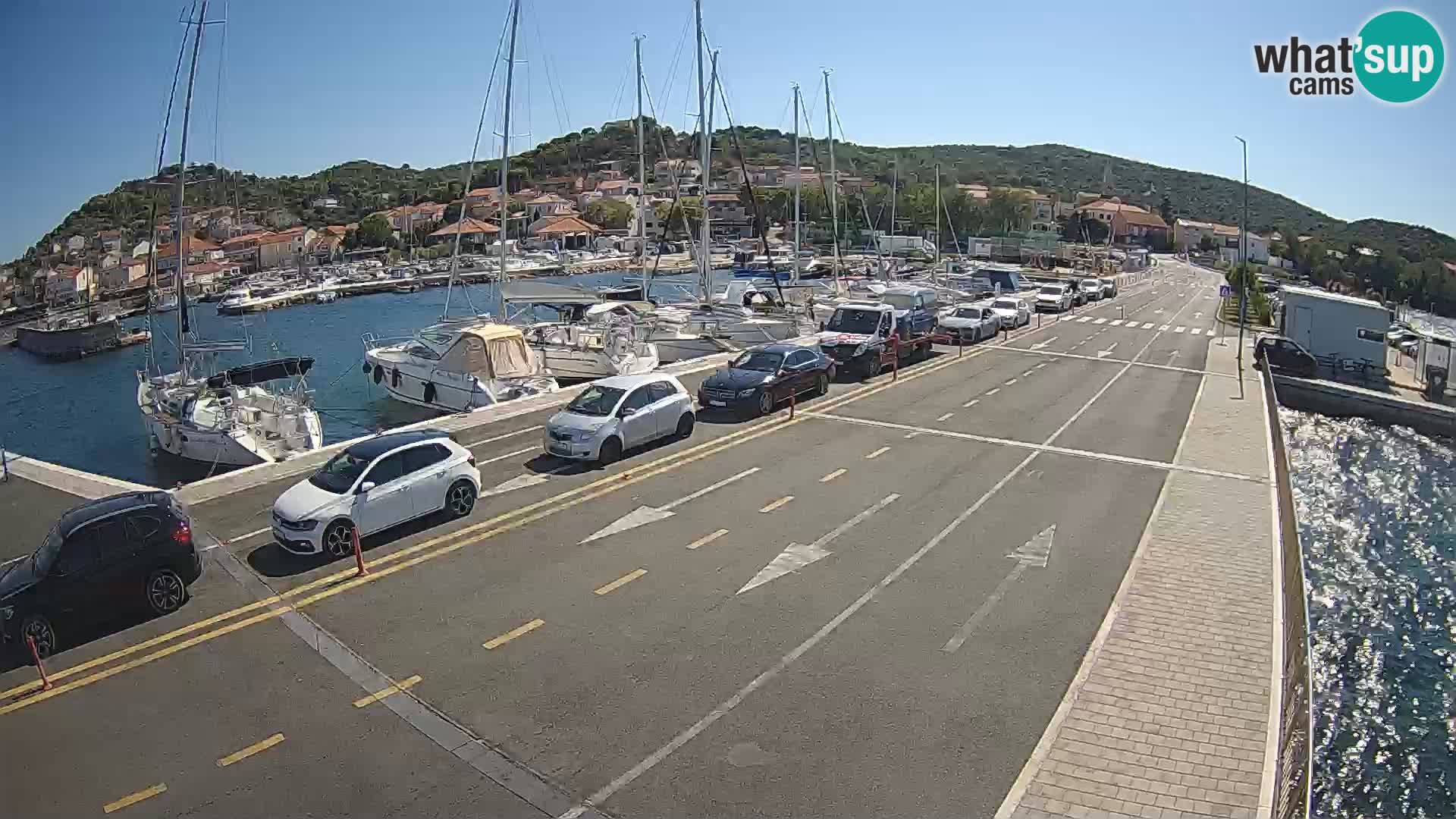 Dalmazia traghetto Tkon – webcam Croazia