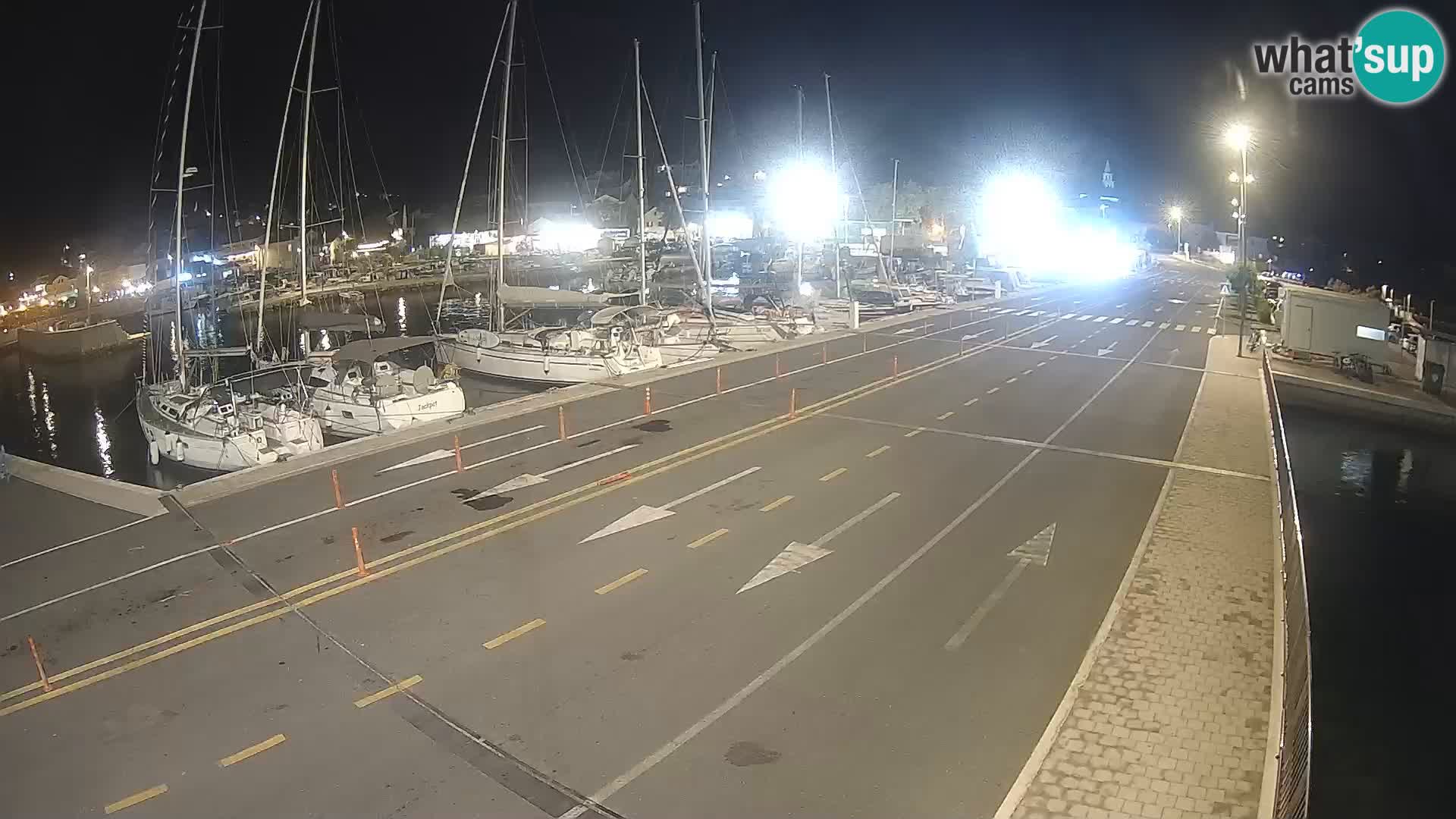 Dalmatia Tkon Ferry – webcams Croatia