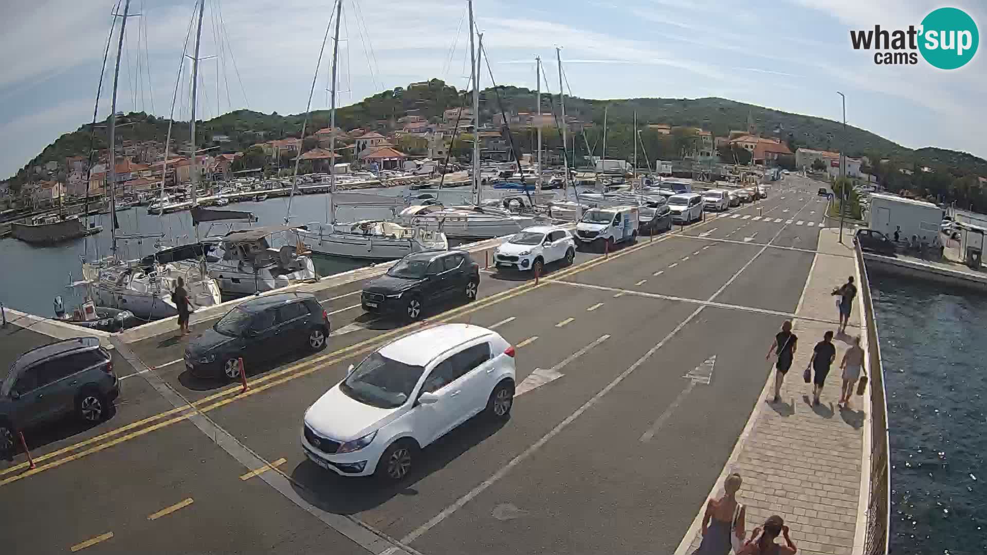 Dalmatia Tkon Ferry – webcams Croatia